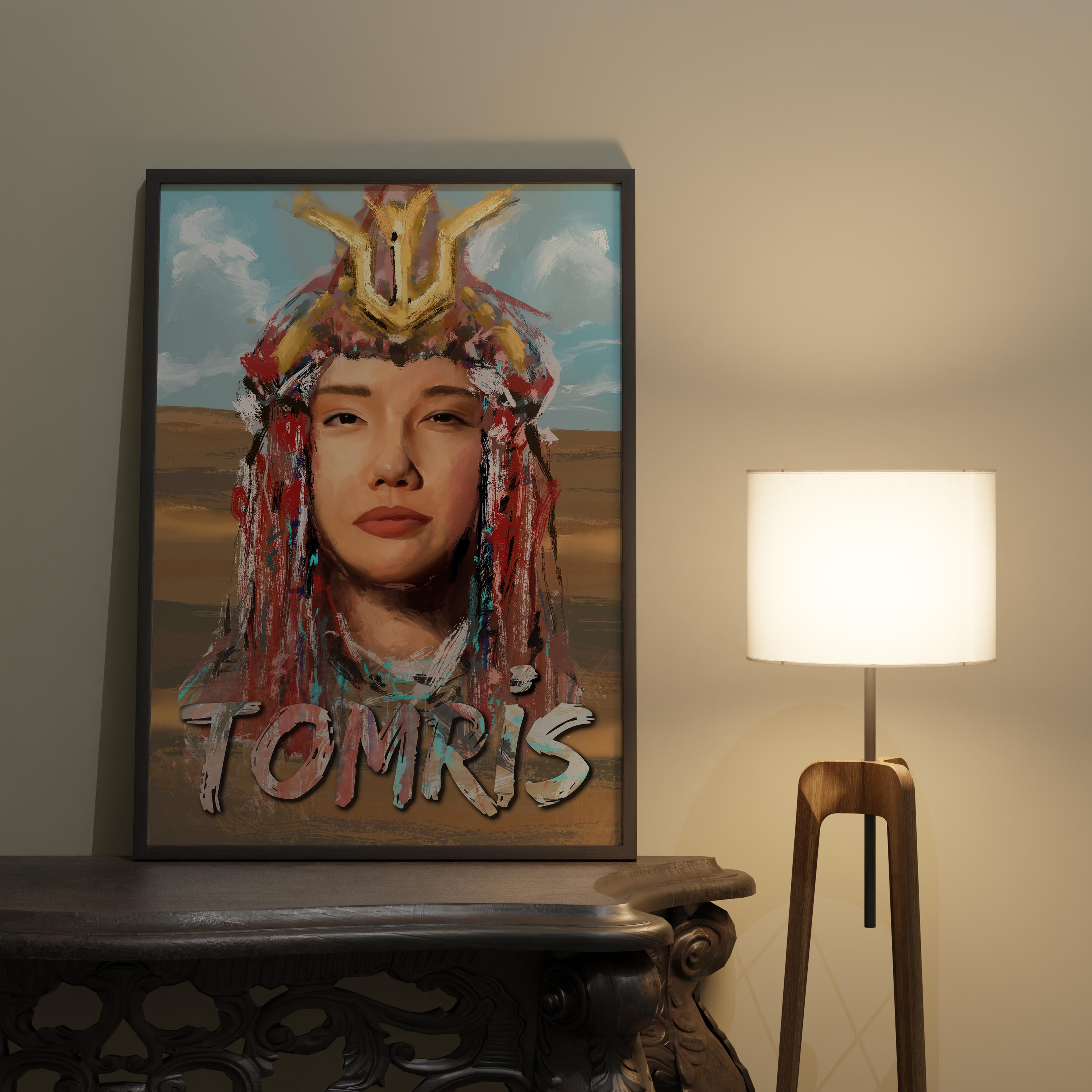 Tomris Hatun Özel Tasarım Poster