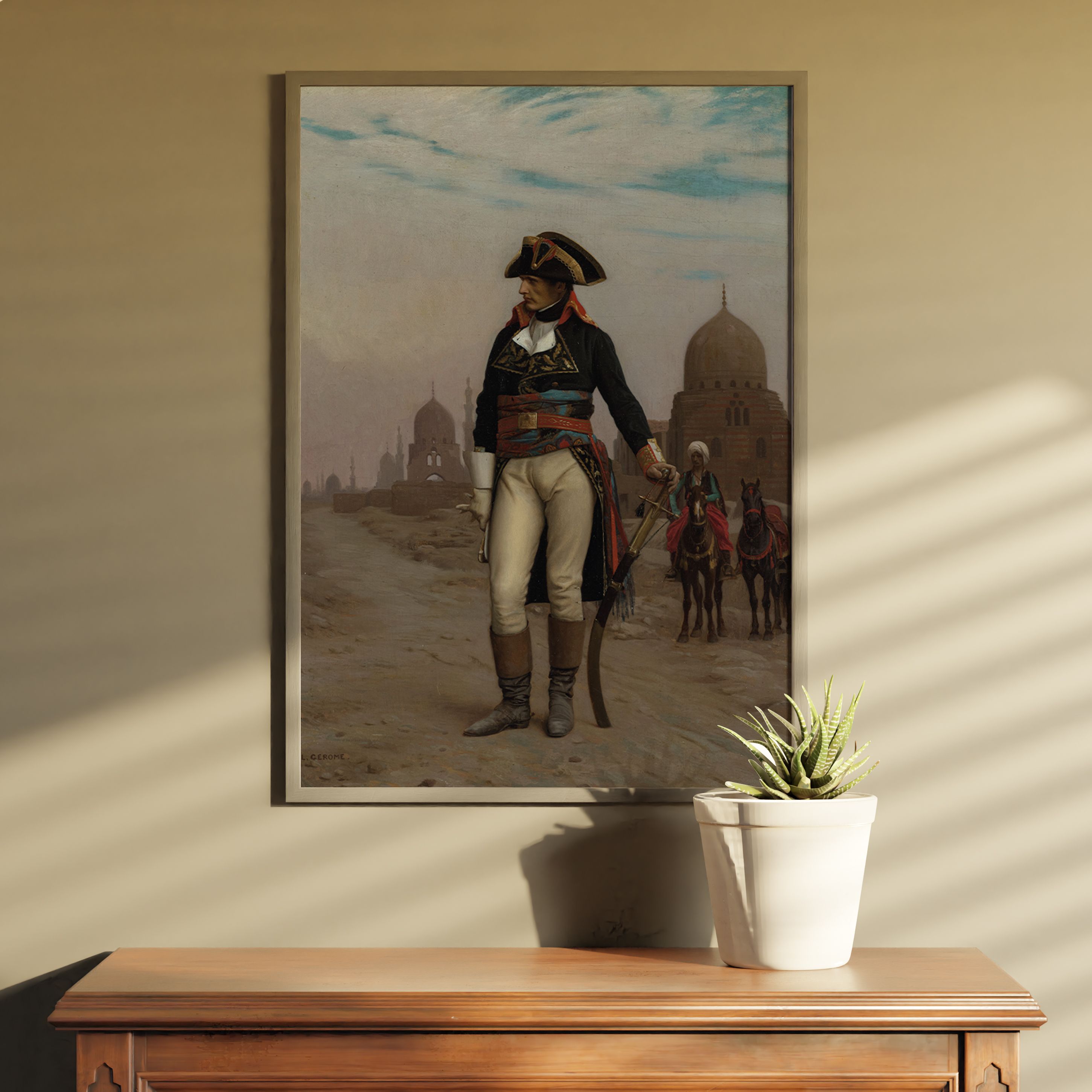 Jean Leon Gerome - General Bonaparte Mısır’da Poster