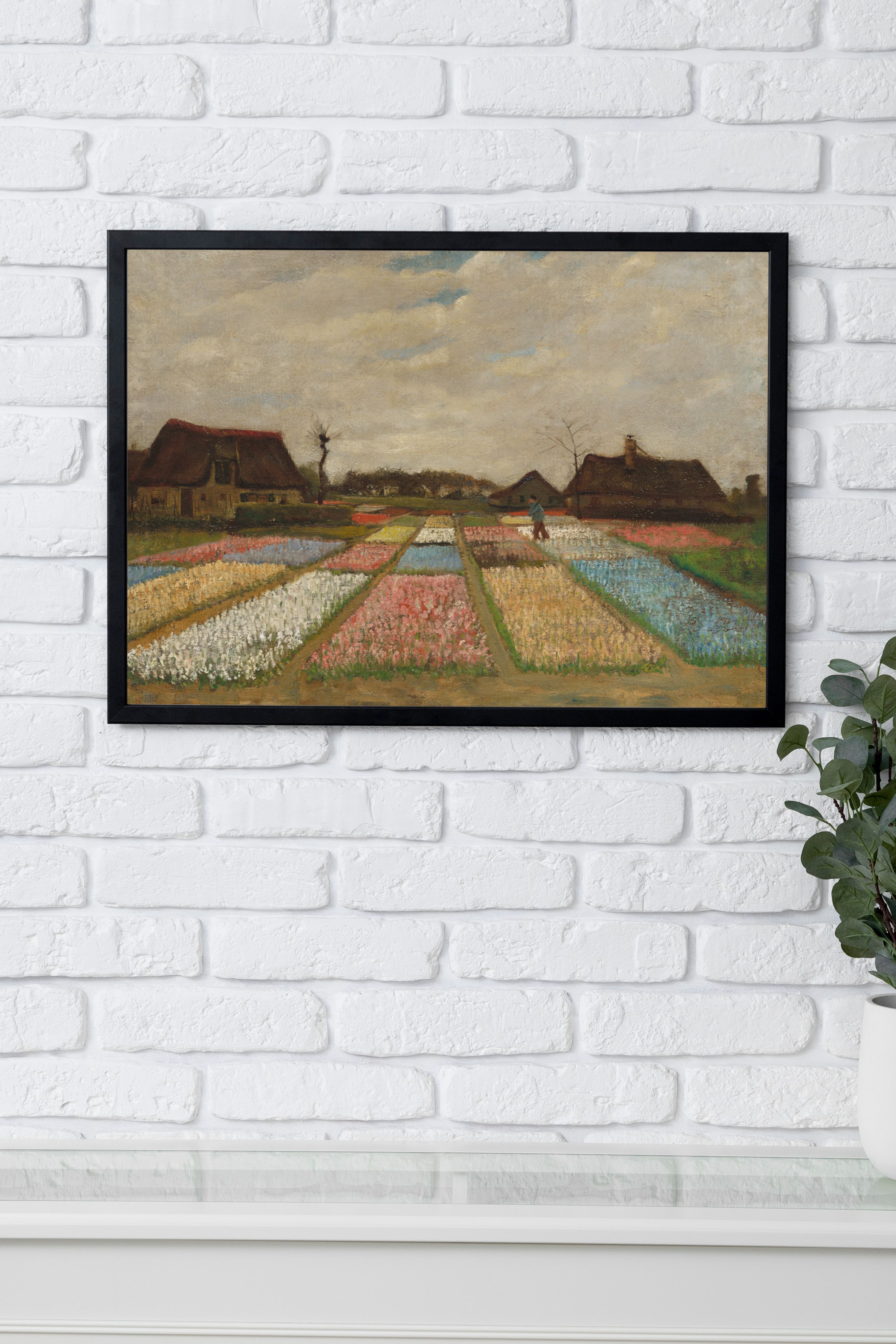Vincent van Gogh - Lale Tarlaları Poster
