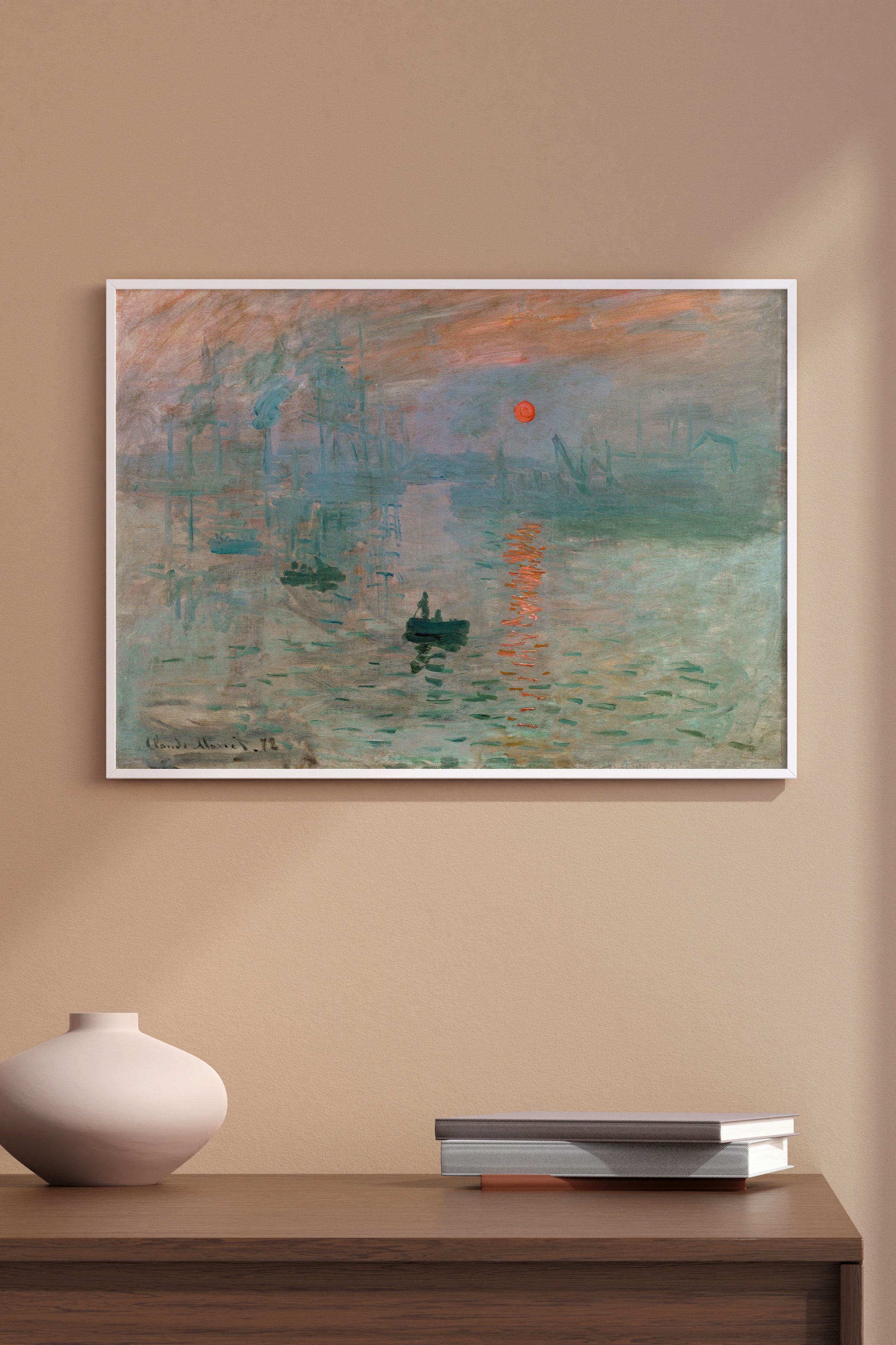 Claude Monet - İzlenim, Gün Doğumu Poster