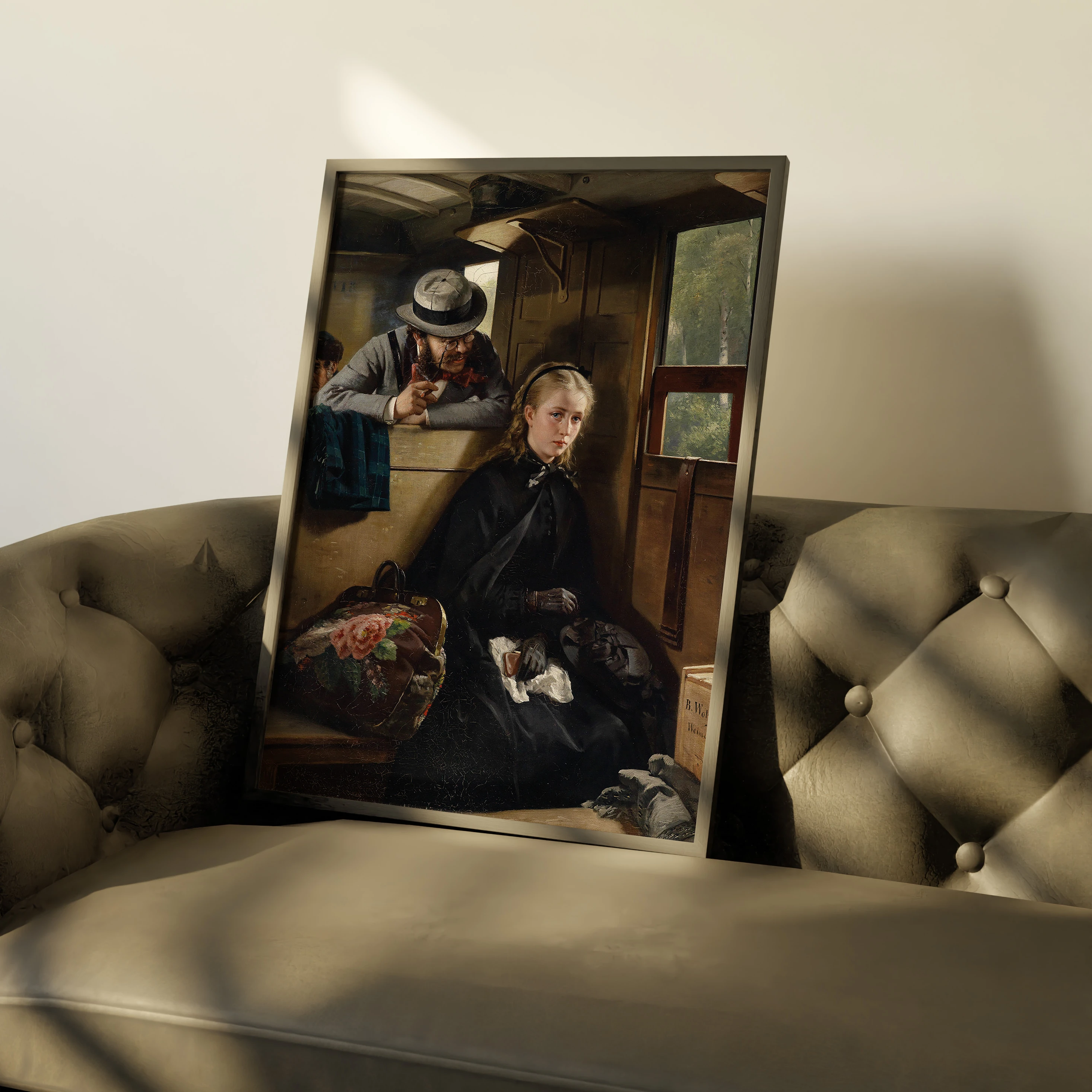 Berthold Woltze Rahatsız Edici Beyefendi Poster