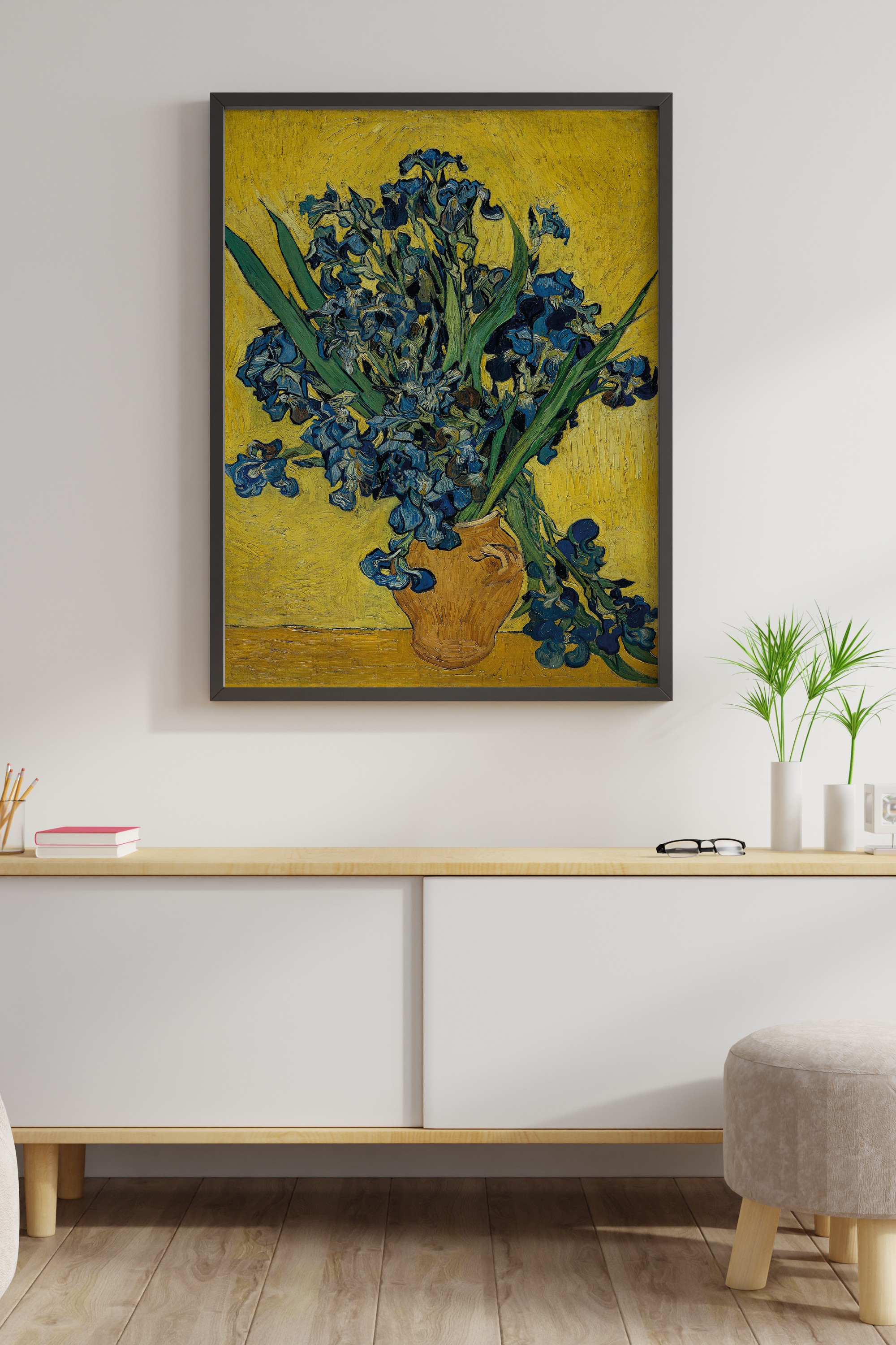Vincent van Gogh - Süsenler Poster