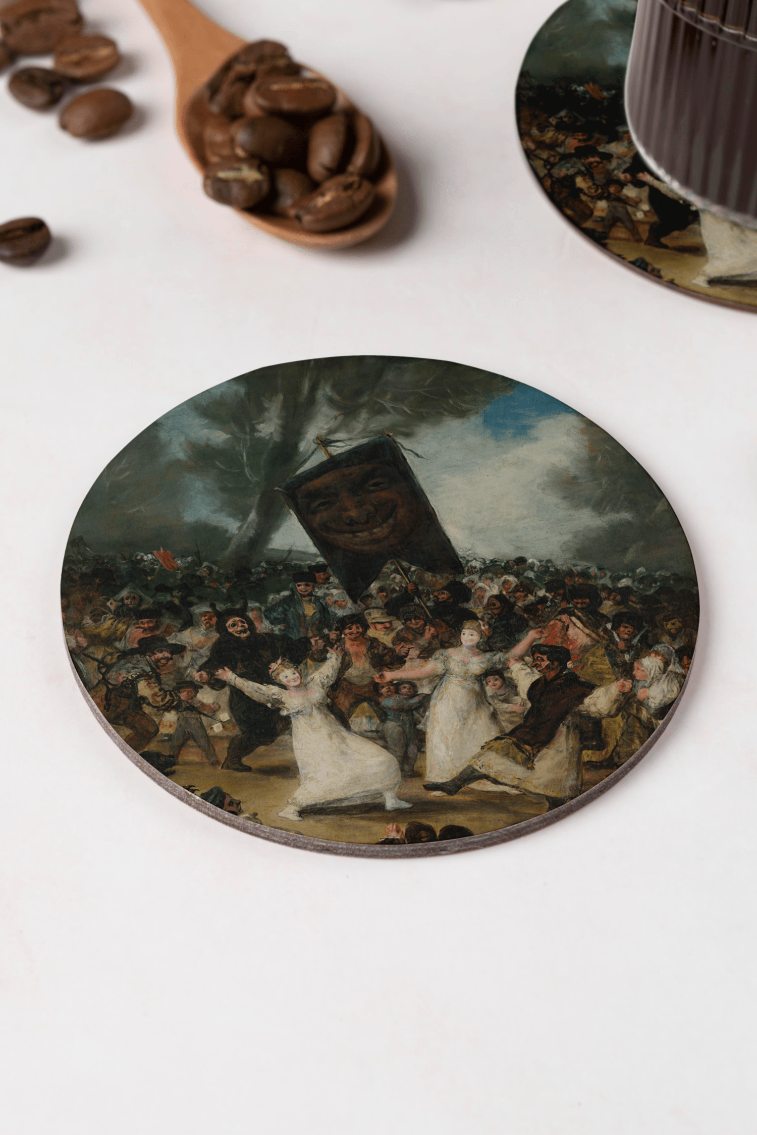 Francisco Goya - The Burial of the Sardine Bardak Altlığı