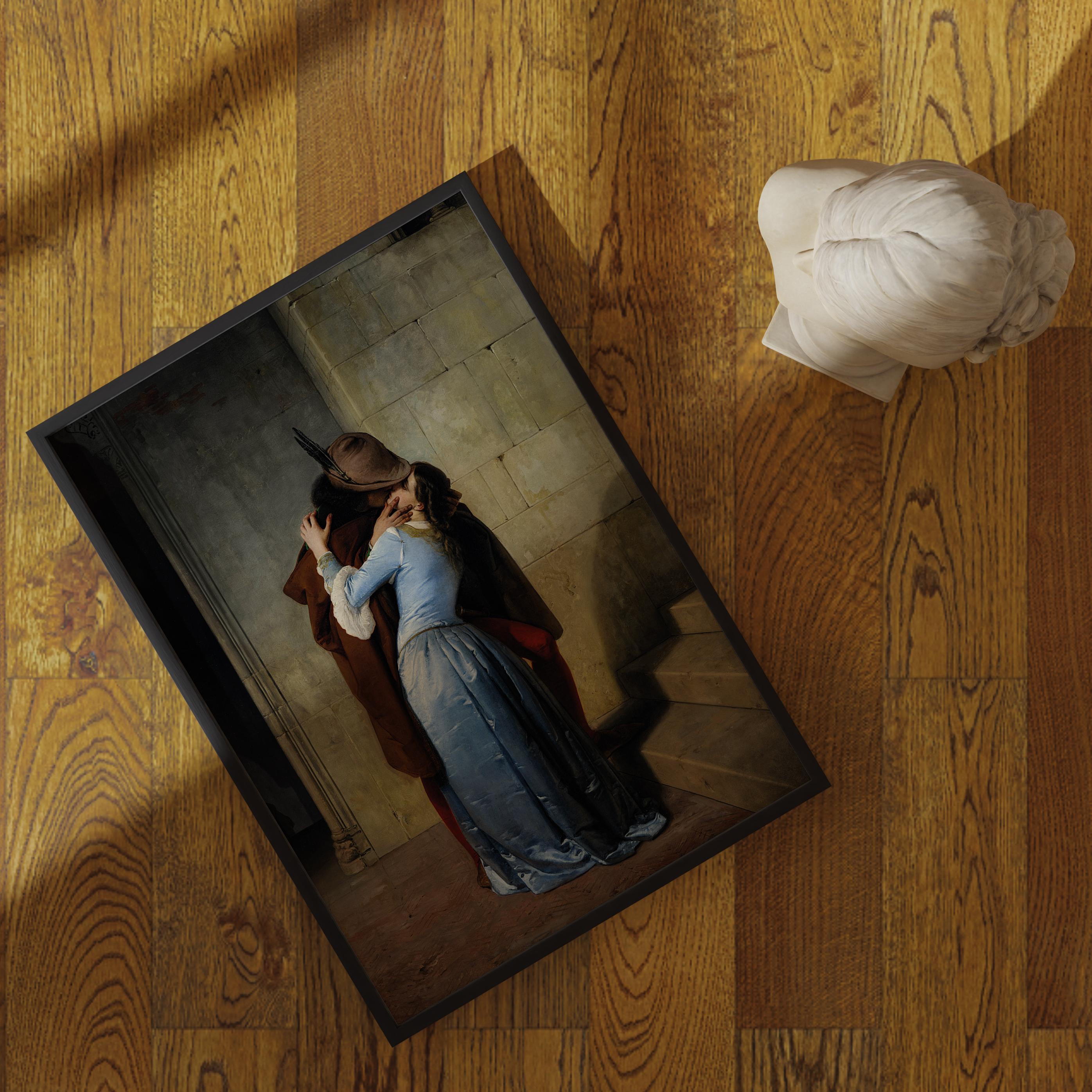 Öpücük Poster (Kiss) - Francesco Hayez