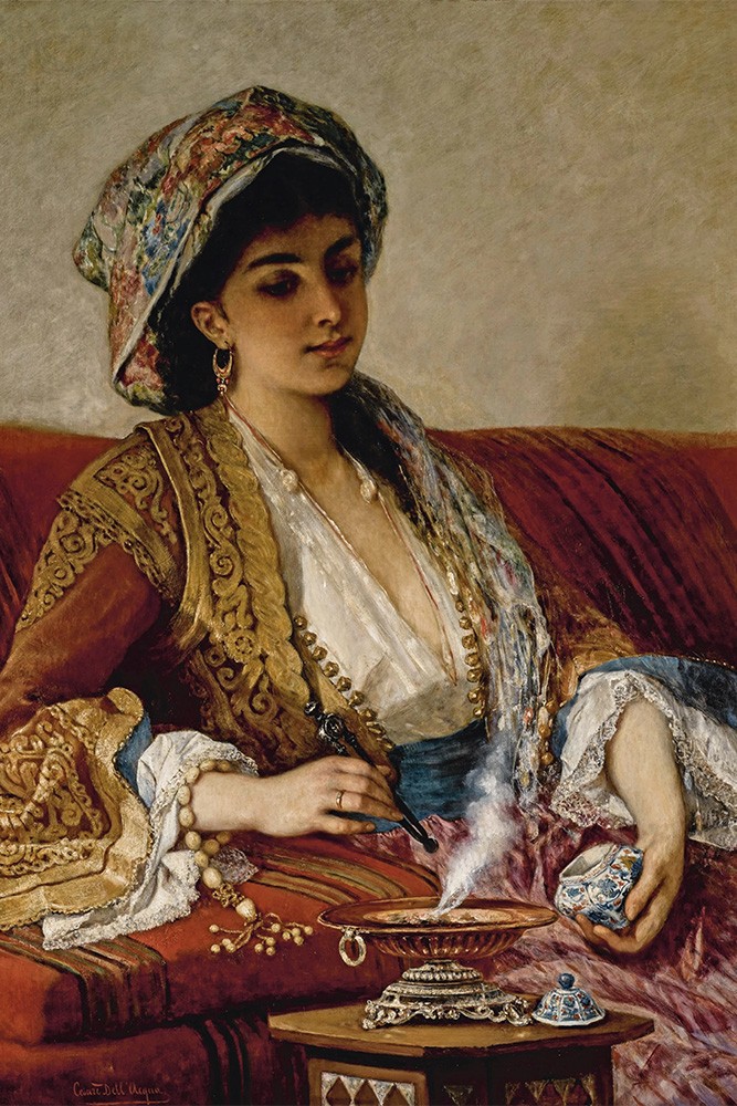 Cesare Dell'Acqua - Osmanlı Güzeli Poster