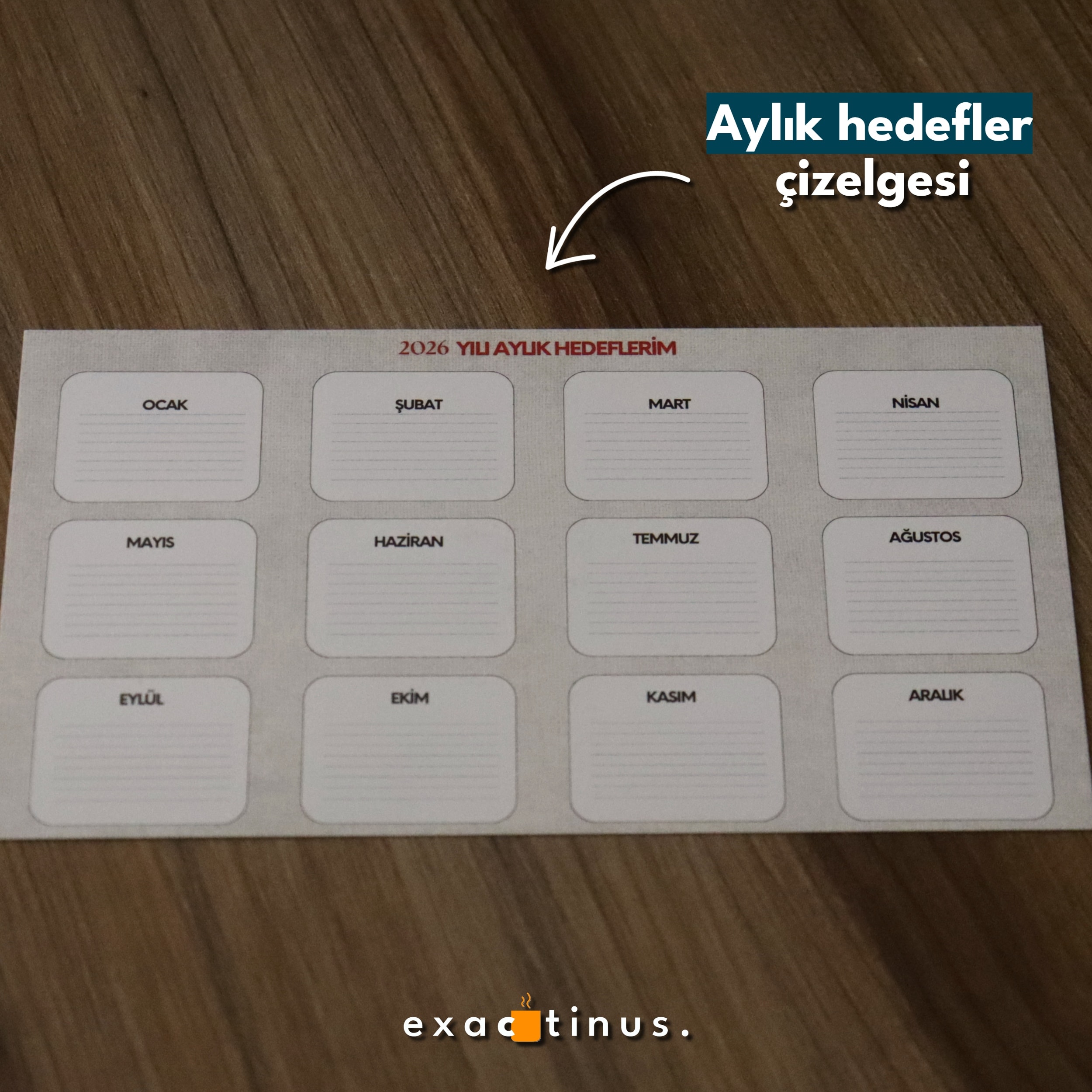 Dünyaca Ünlüler 2026 Sanat Takvimi - ÖN SİPARİŞ