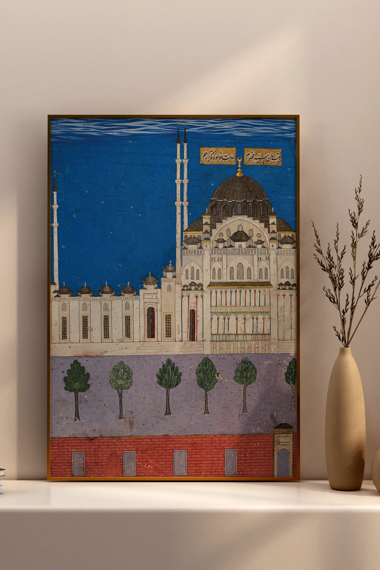 Süleymaniye Camii Minyatür Poster