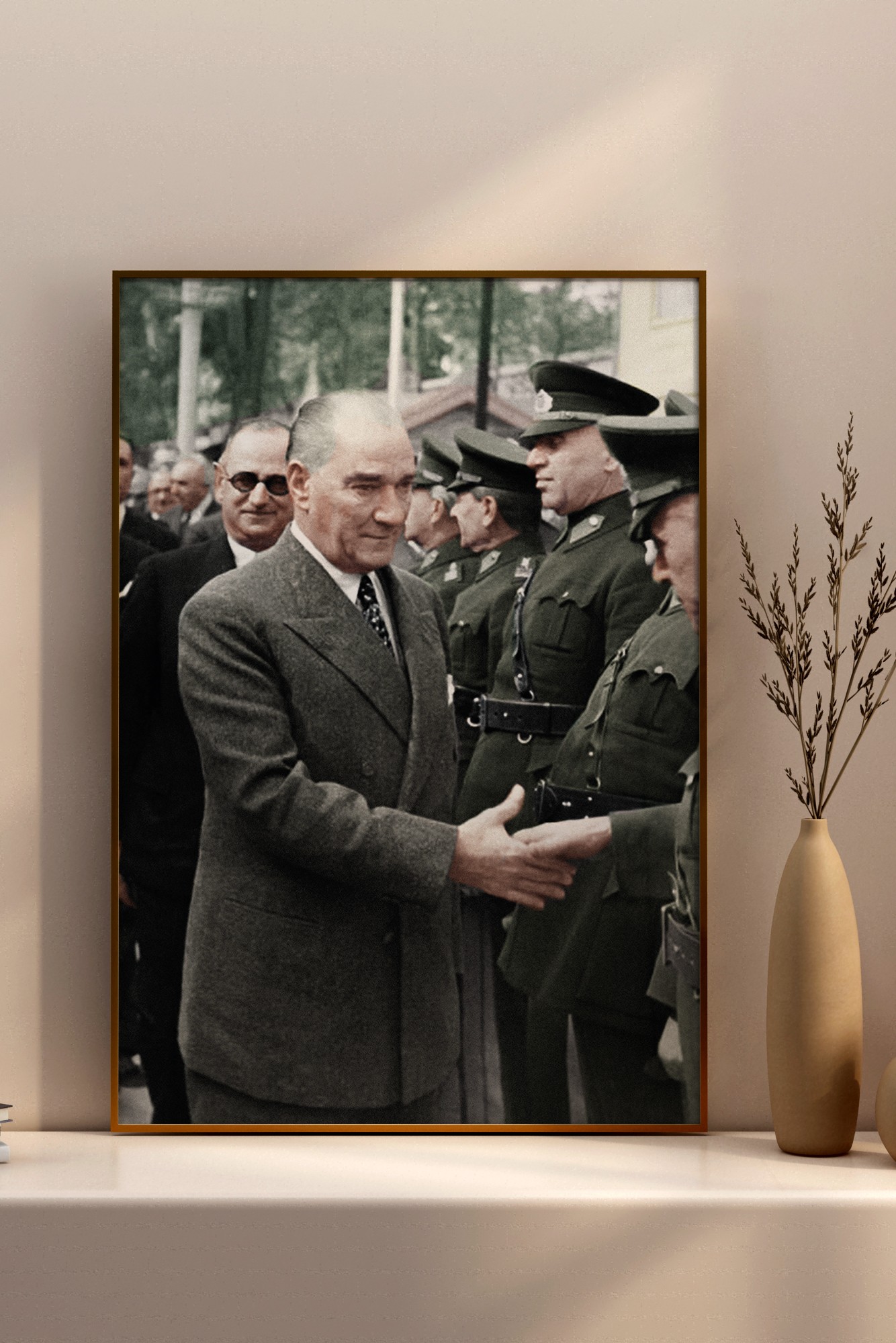 Mustafa Kemal Atatürk (Ankara, 1936) Renklendirme Poster