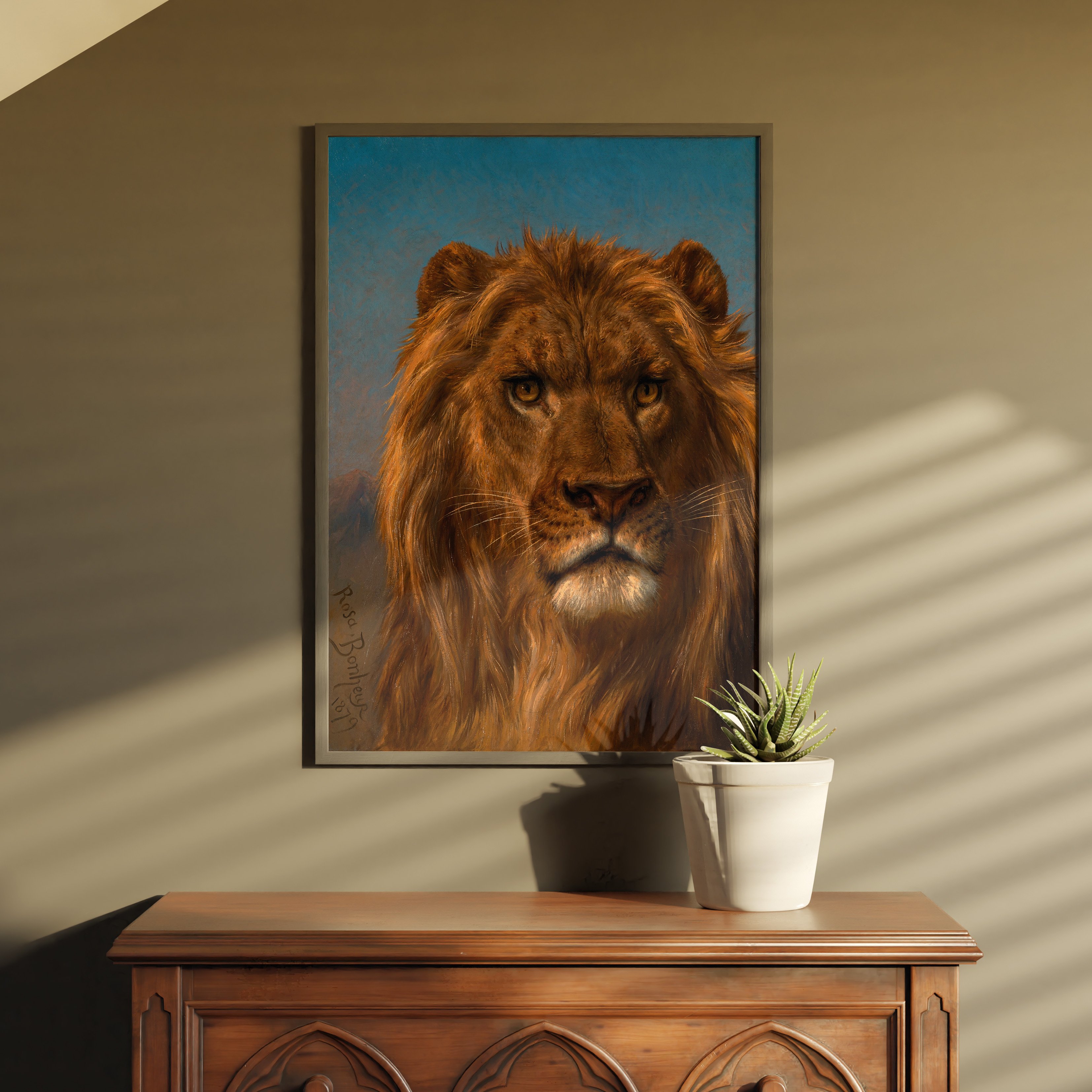 Rosa Bonheur - Aslan Poster