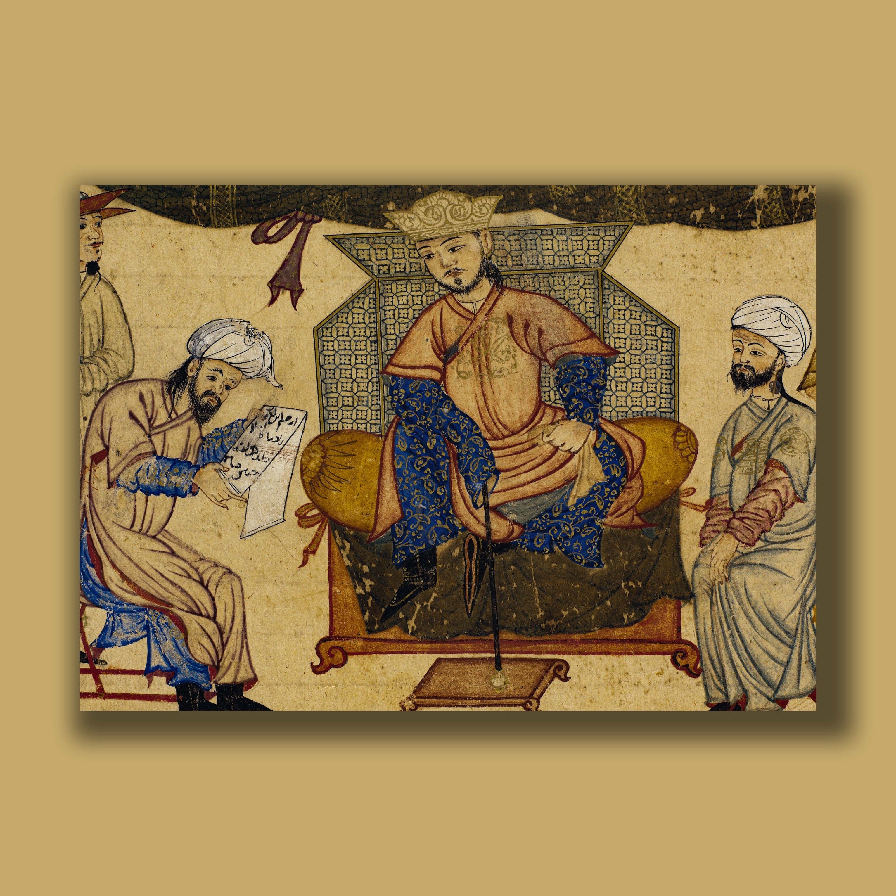 Sultan Melikşah Minyatür Poster