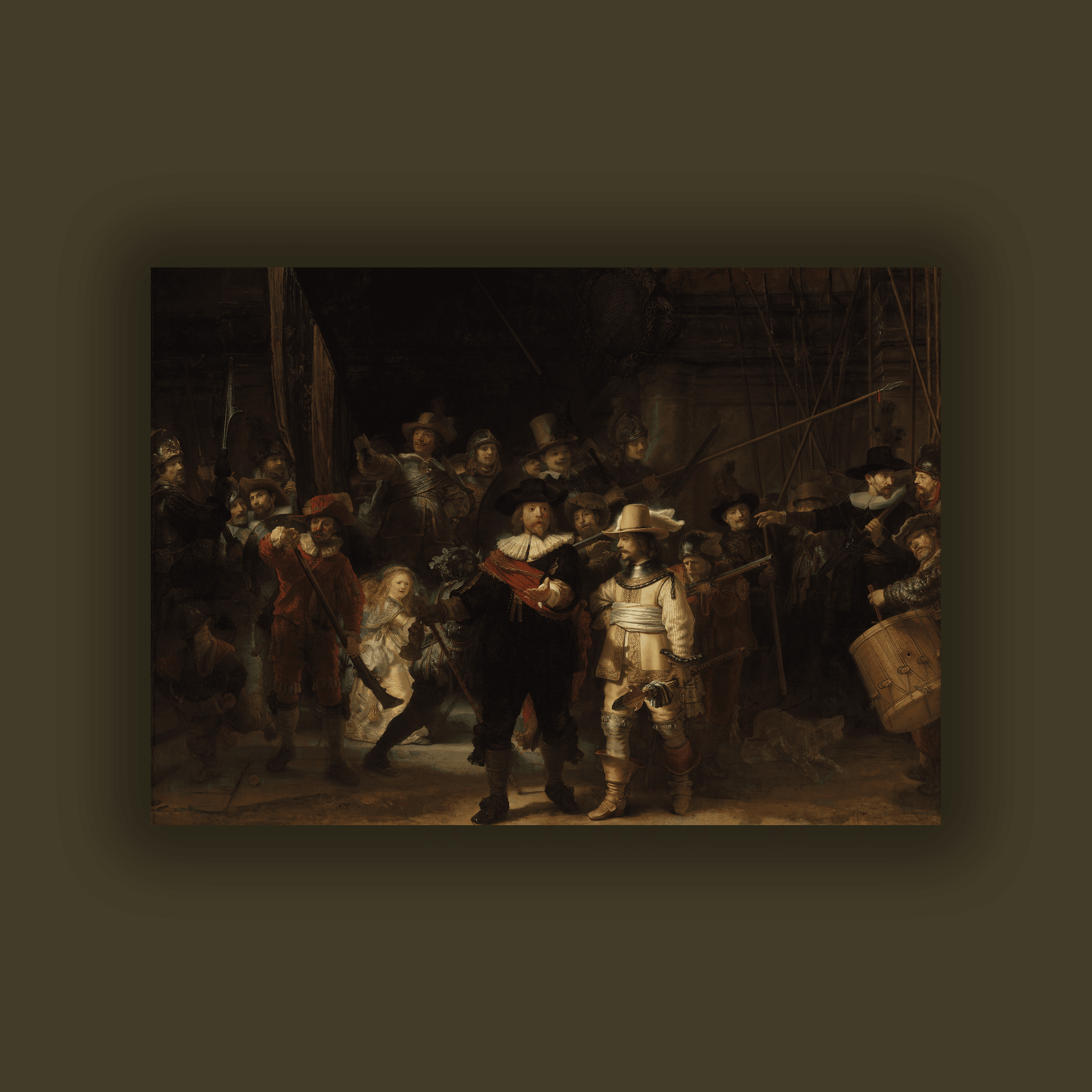 Gece Devriyesi - Rembrandt van Rijn