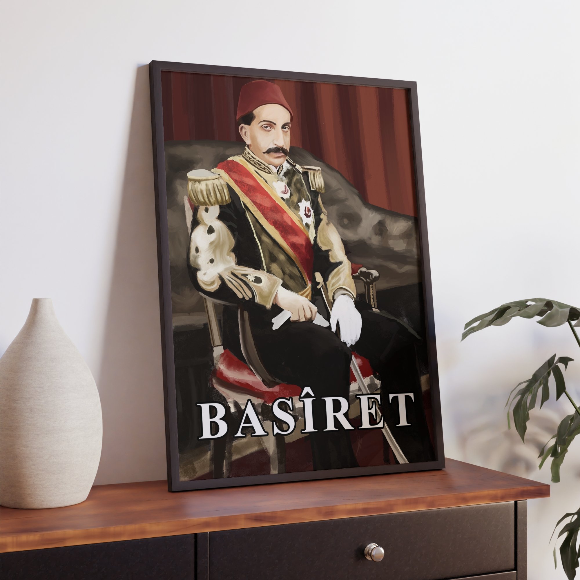 Sultan II. Abdülhamid (Şehzadelik Dönemi) Özel Tasarım Poster