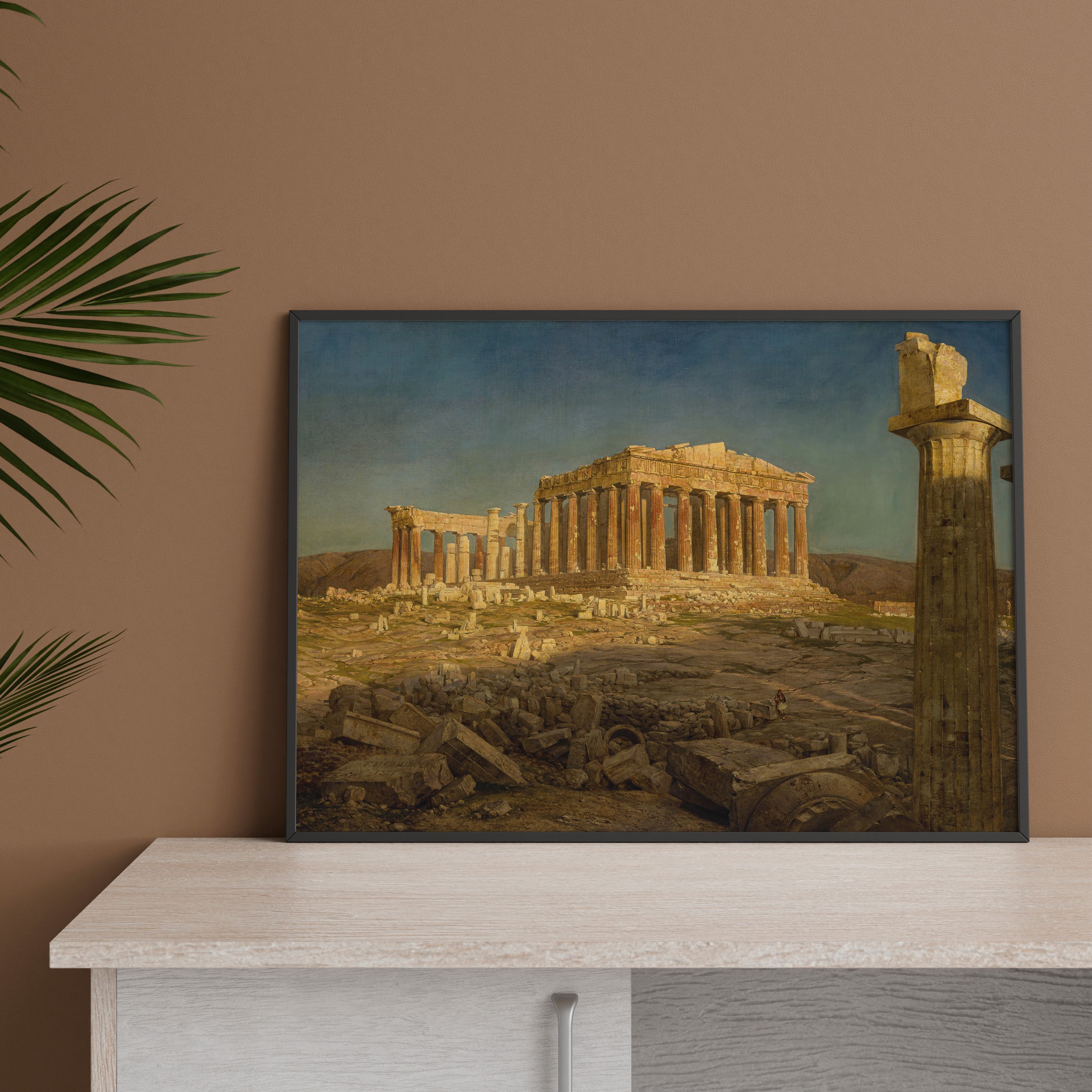 Frederic Edwin Church - Partenon Poster