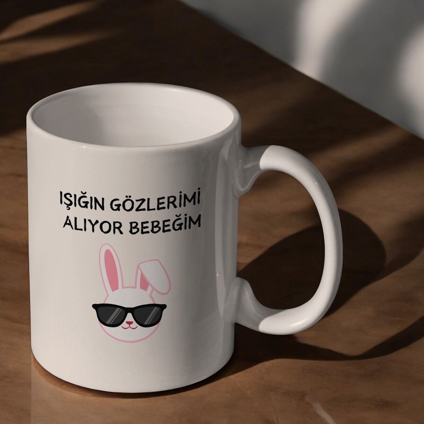 ''Işığın Gözlerimi Alıyor'' Kupa Bardak