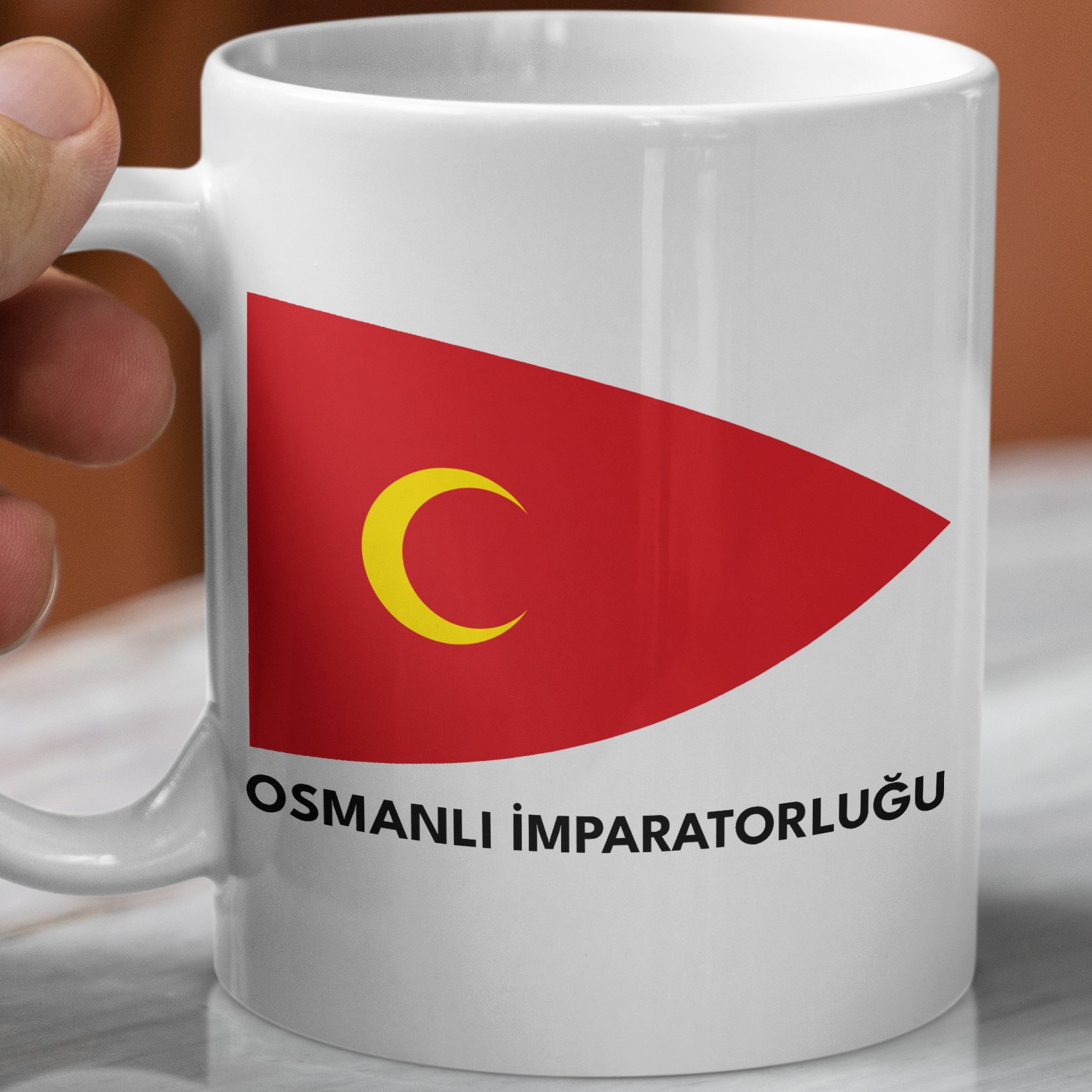 Osmanlı İmparatorluğu Bayrağı 4 - Kupa Bardak