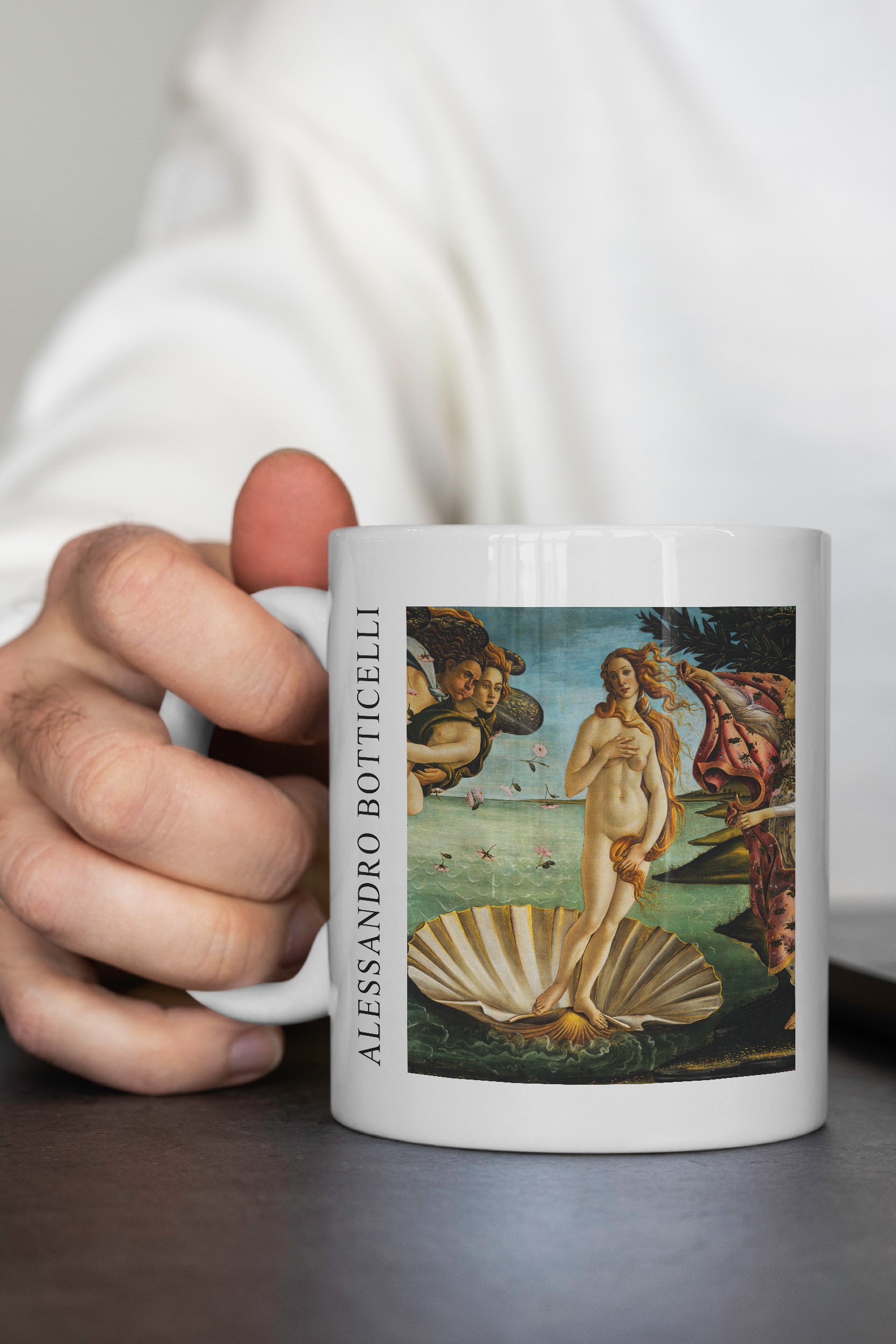 Alessandro Botticelli - Venüs'ün Doğuşu Kupa Bardak 
