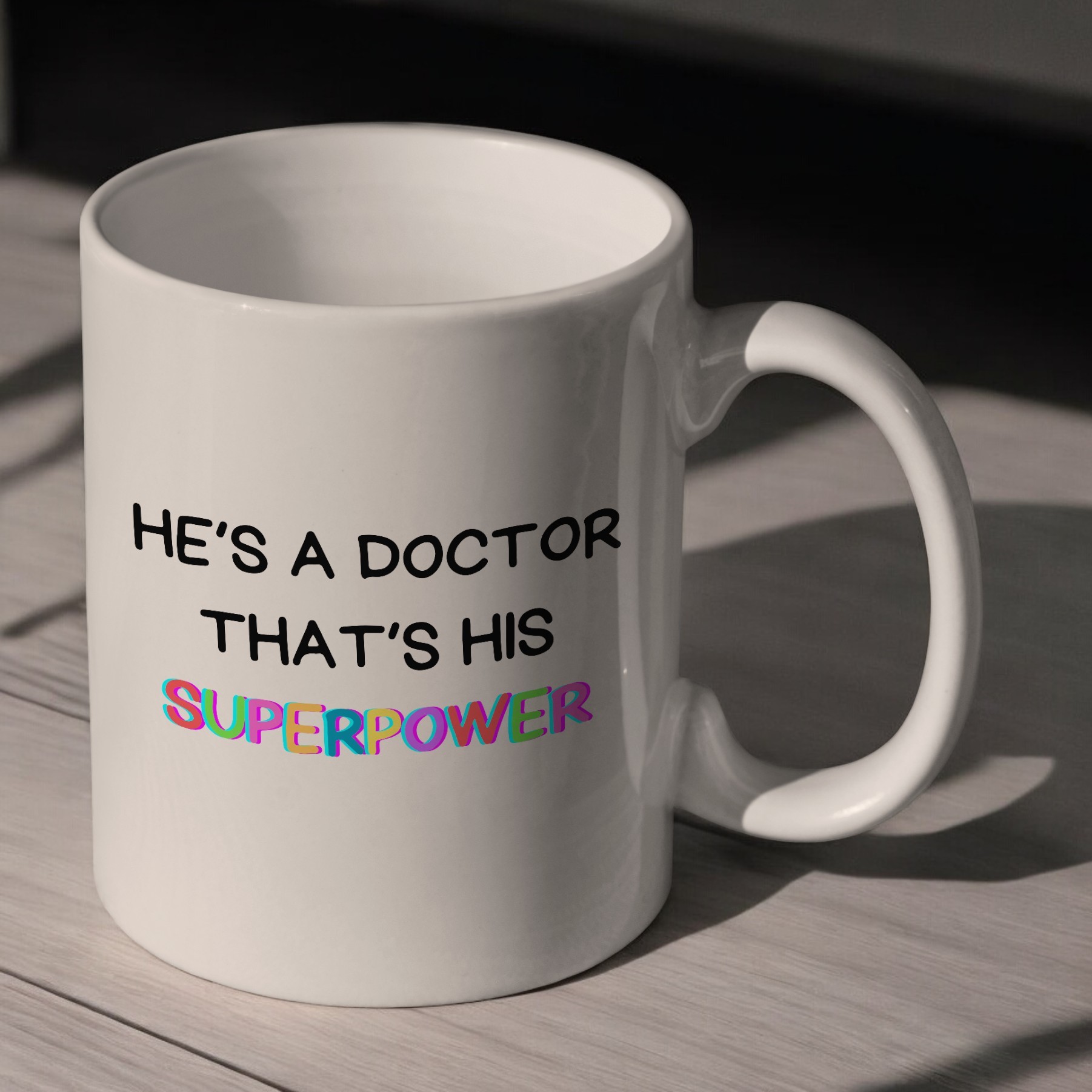 ''He's a Doctor'' Kupa Bardak