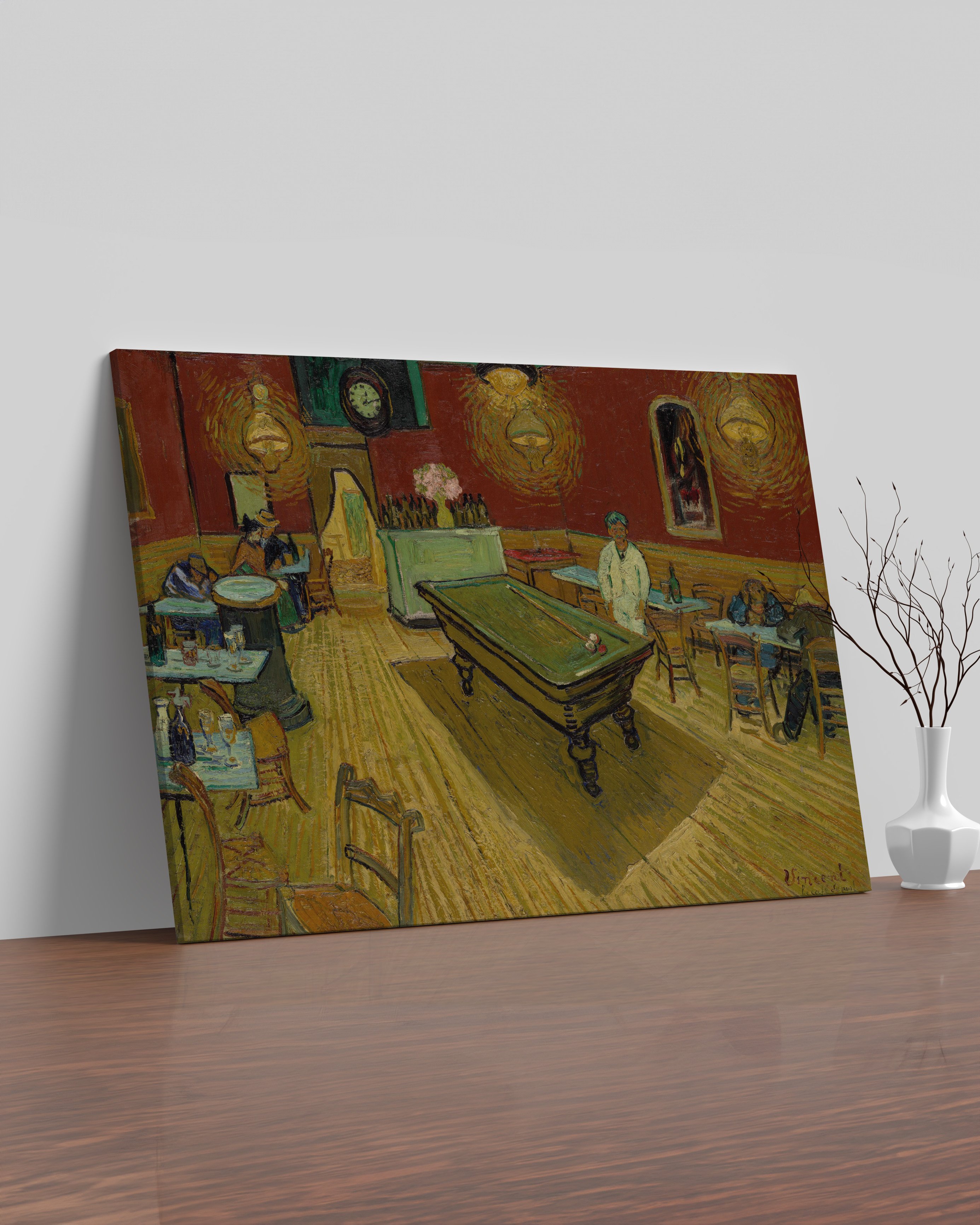 Vincent van Gogh - Gece Kahvesi Kanvas Tablo