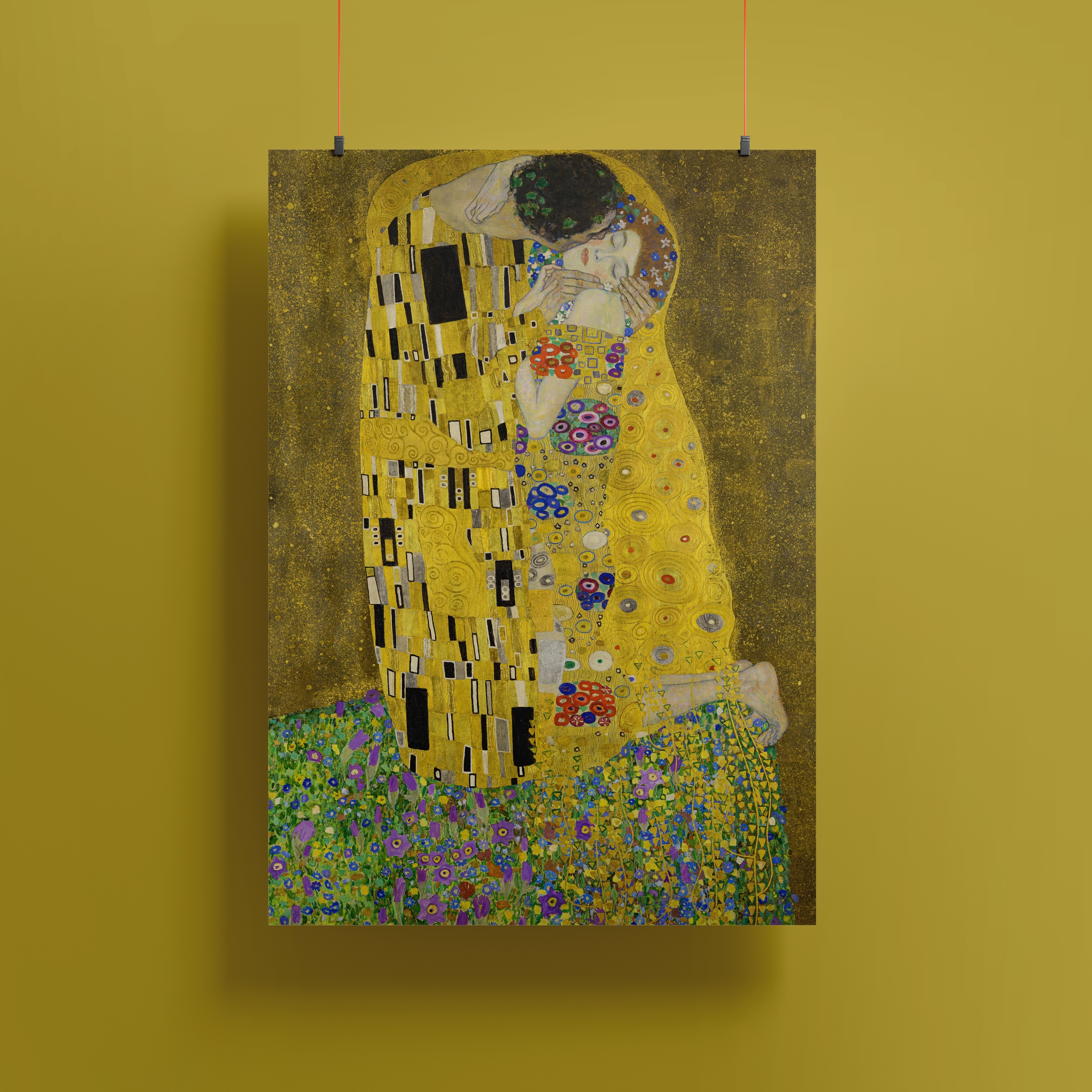Gustav Klimt - The Kiss (Öpücük) Poster