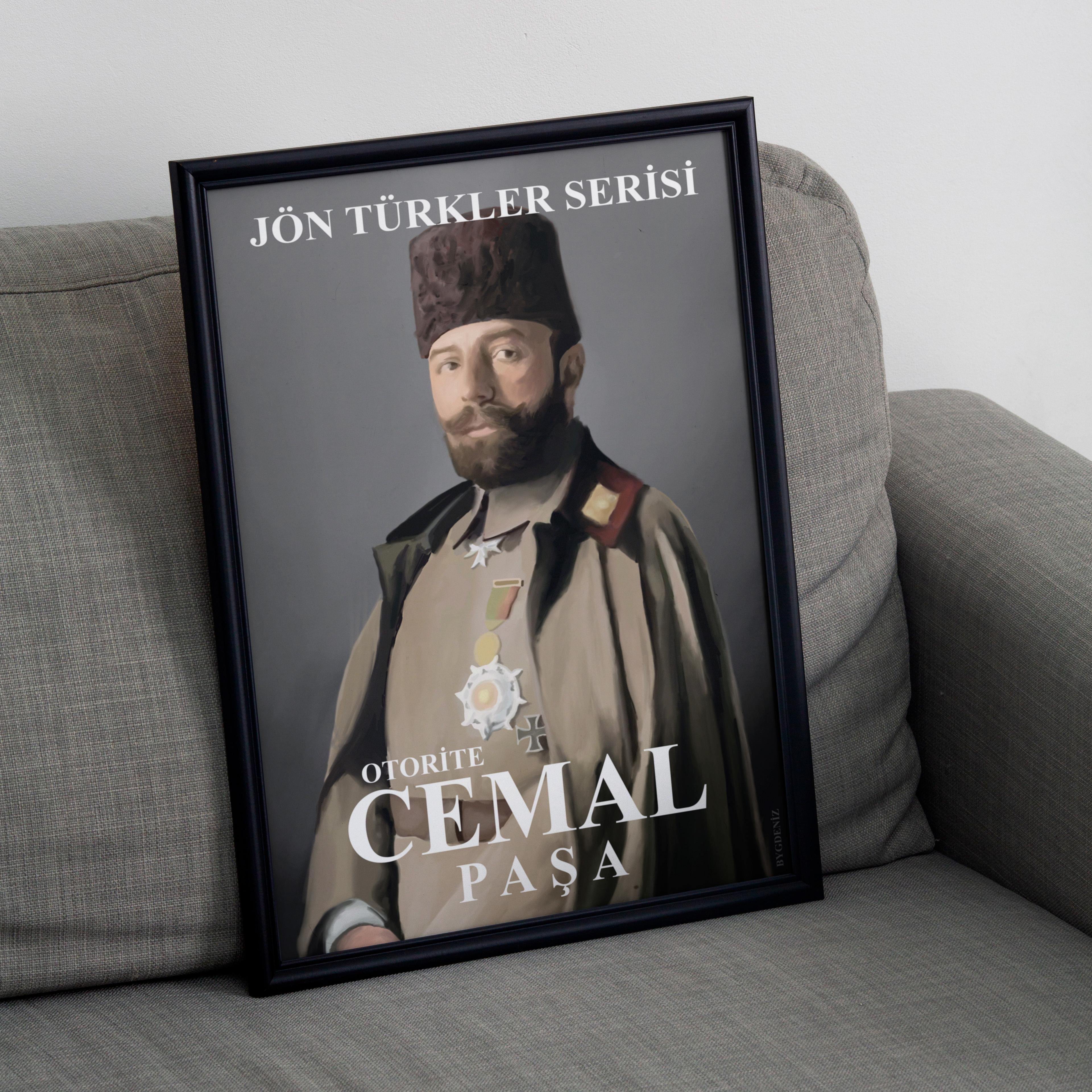 Cemal Paşa Özel Tasarım Poster (Jeunes Turcs Series)