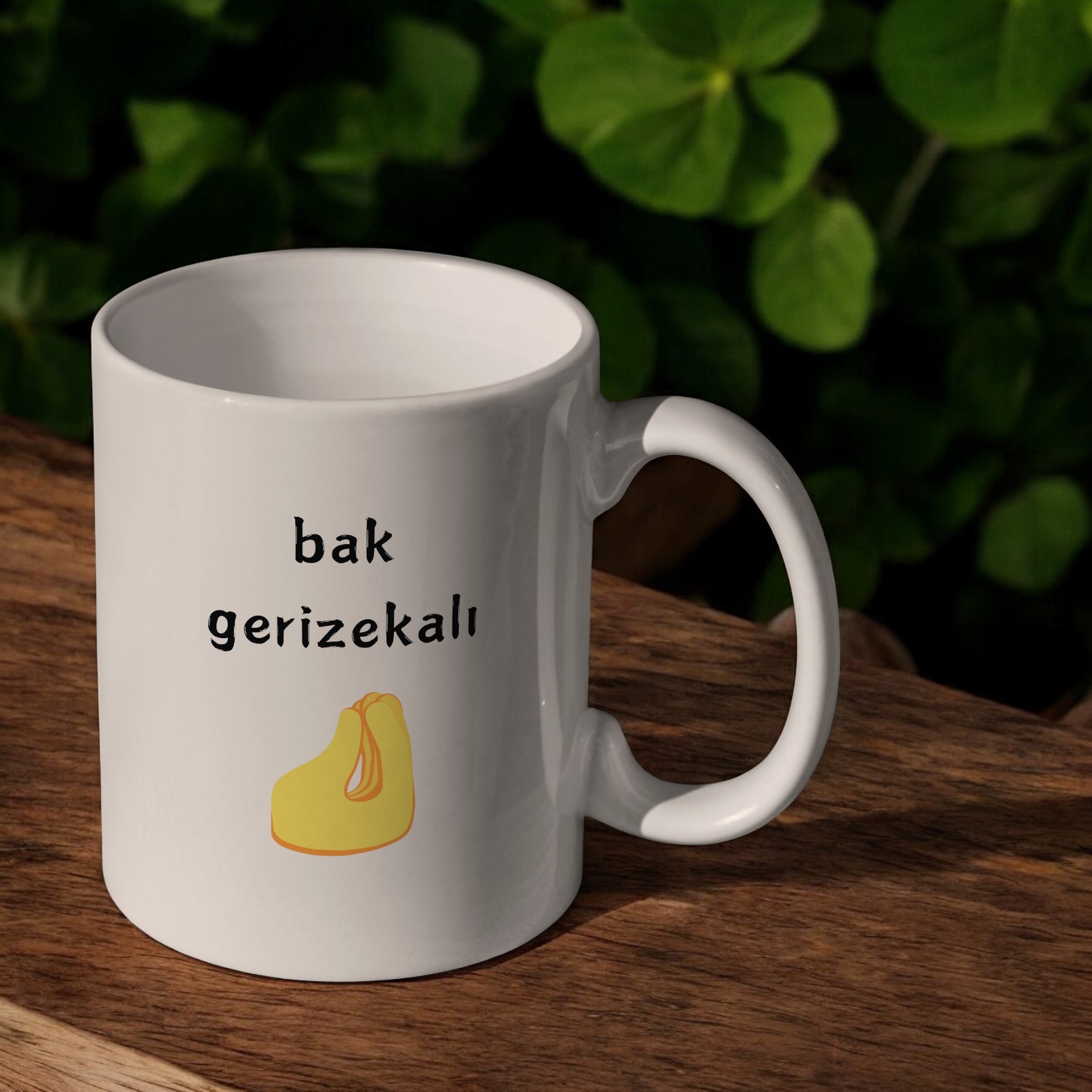 "Bak Gerizekalı" Kupa Bardak