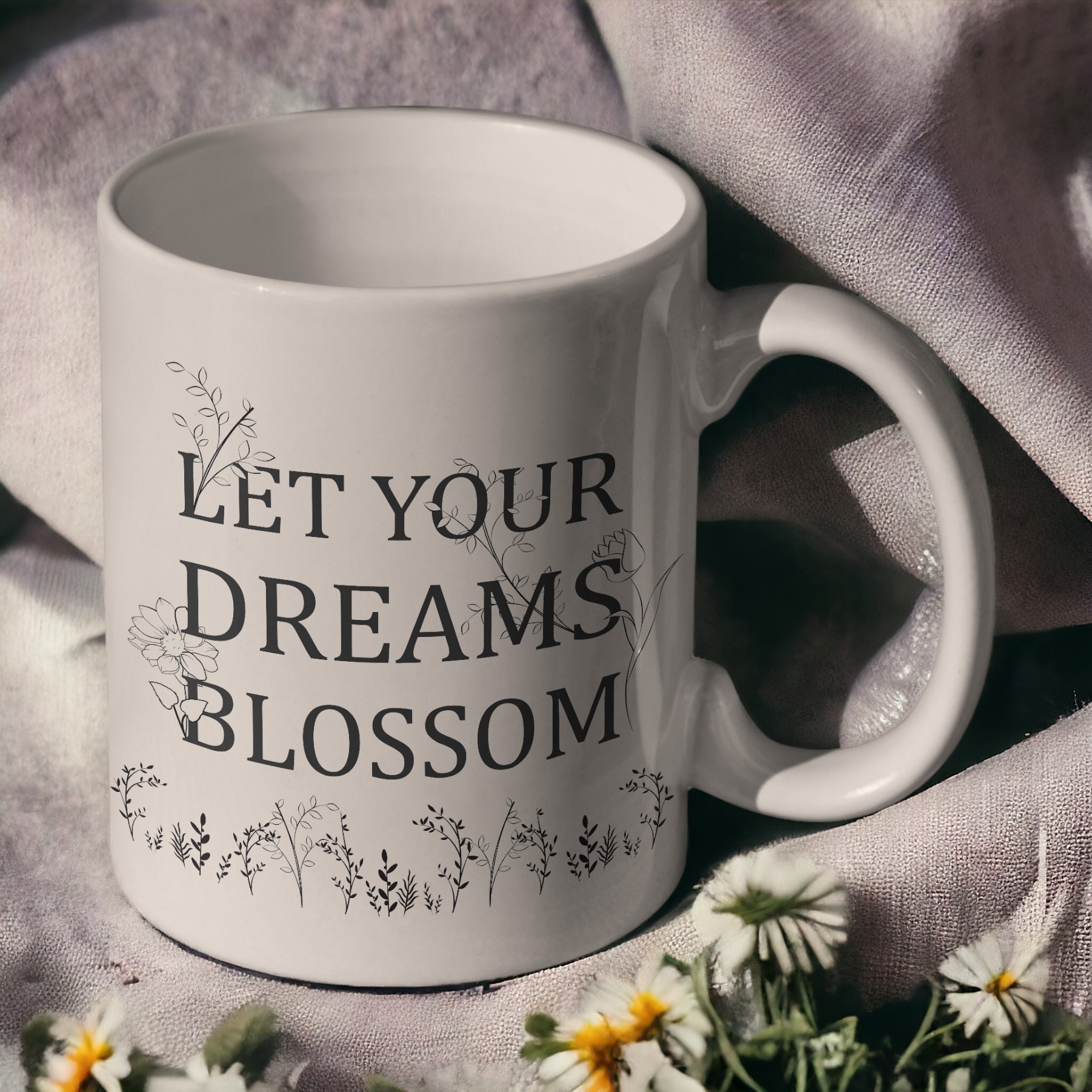 Let Your Dreams Blossom Kupa Bardak