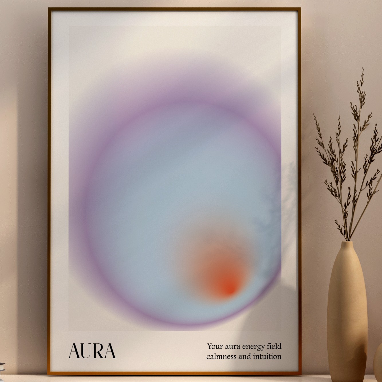 Aura Minimalist Poster