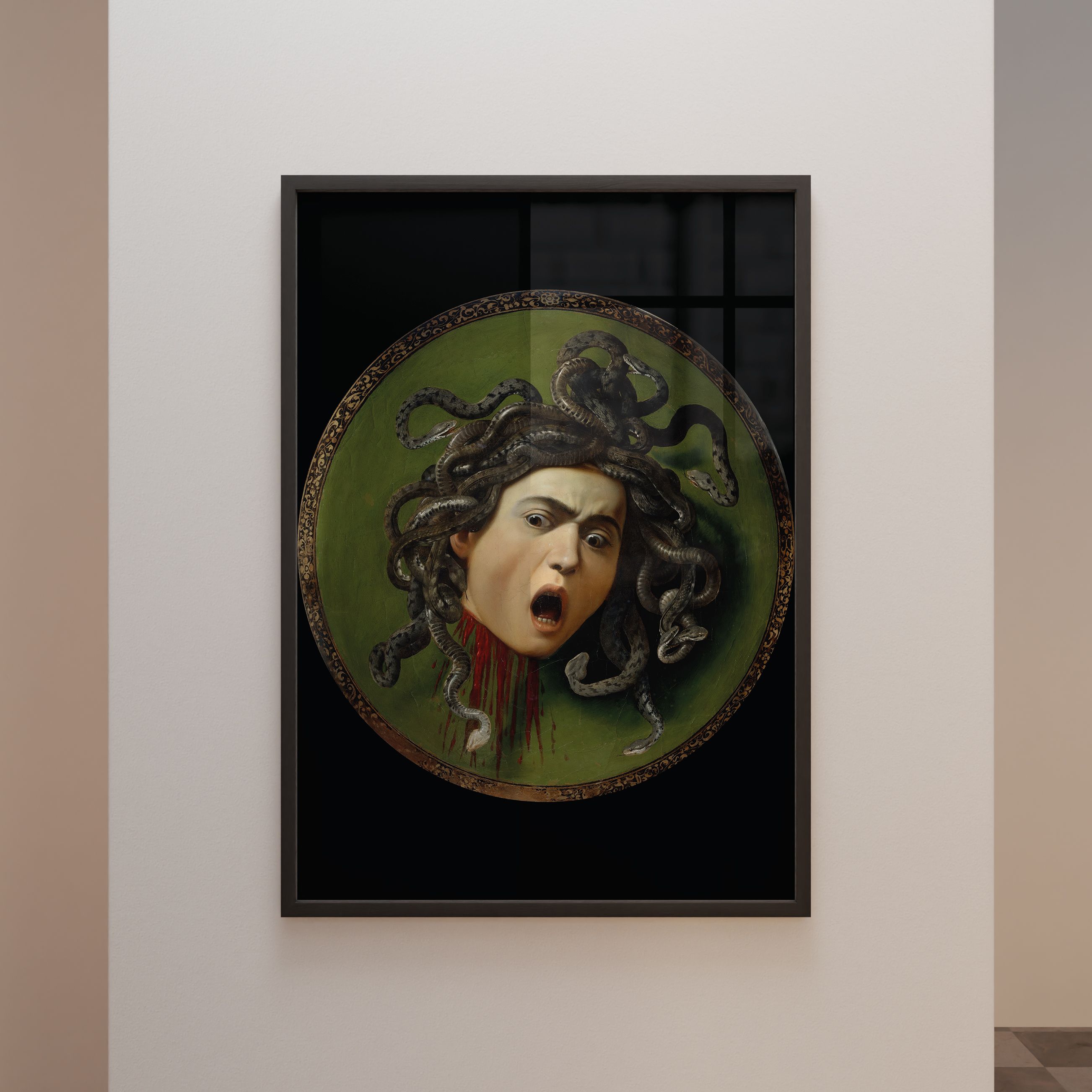 Caravaggio - Medusa Poster