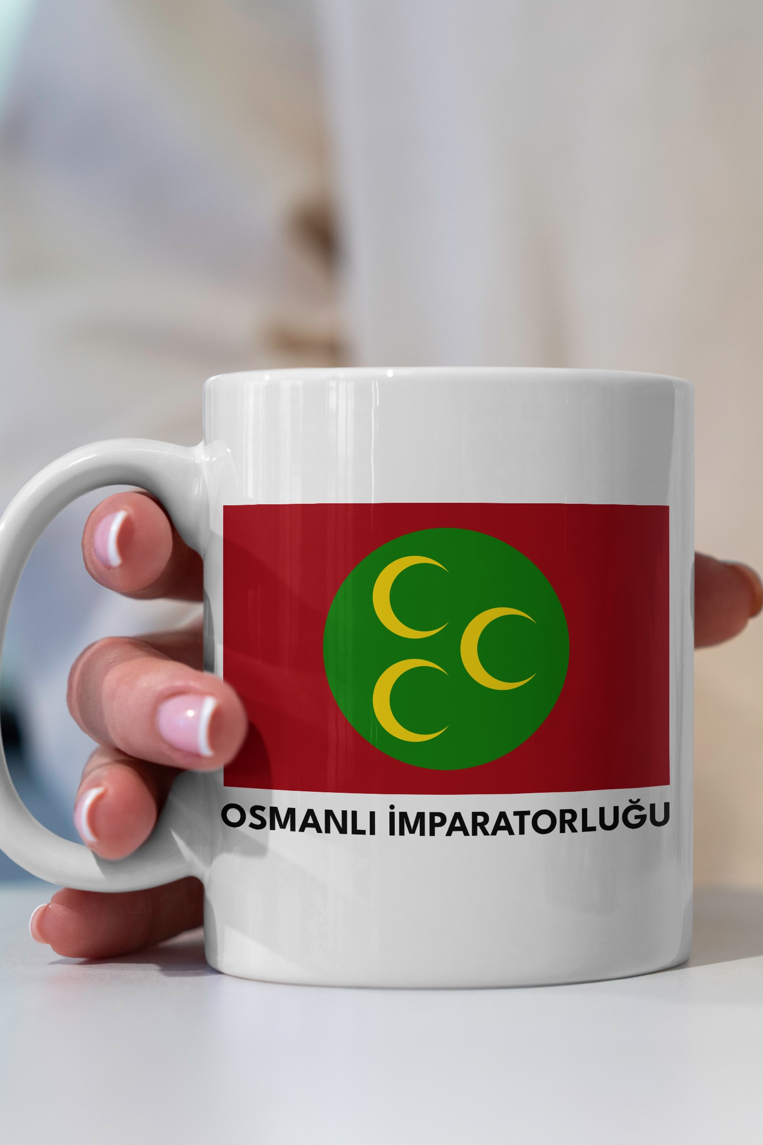 Osmanlı İmparatorluğu Bayrağı 5 - Kupa Bardak