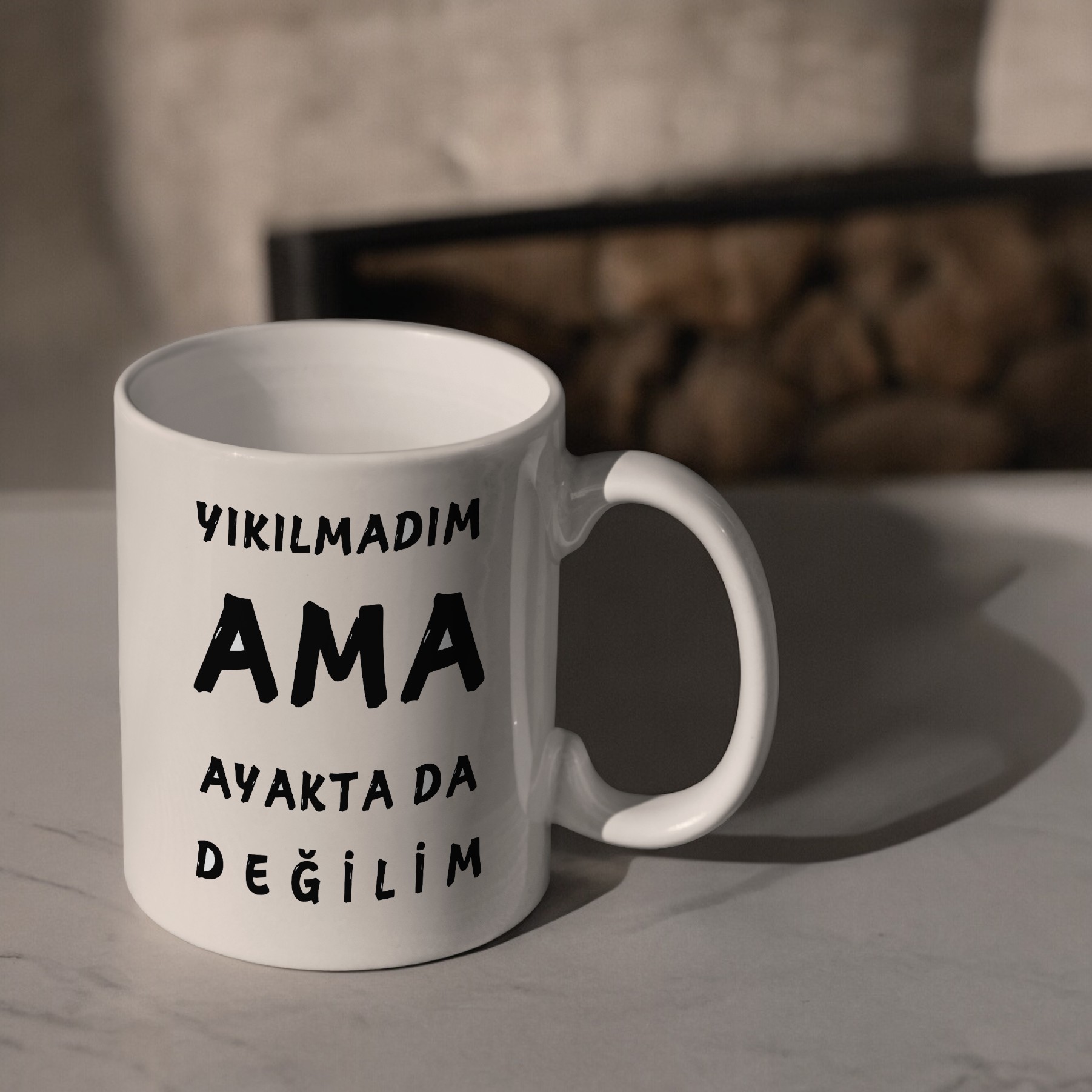 ''Yıkılmadım Ama'' Kupa Bardak