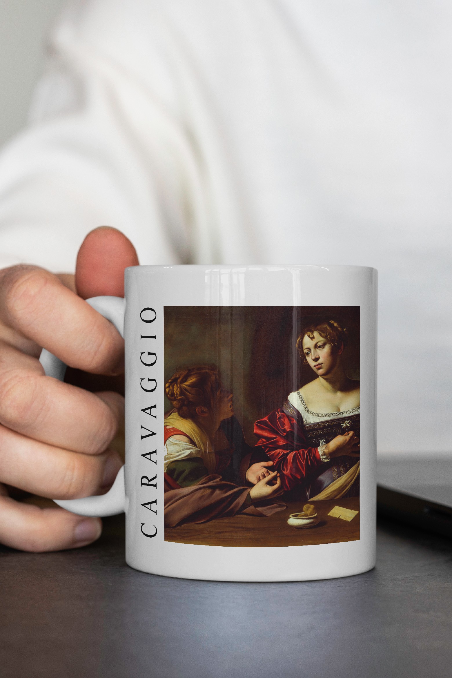 Caravaggio - Martha ve Mary Magdalene