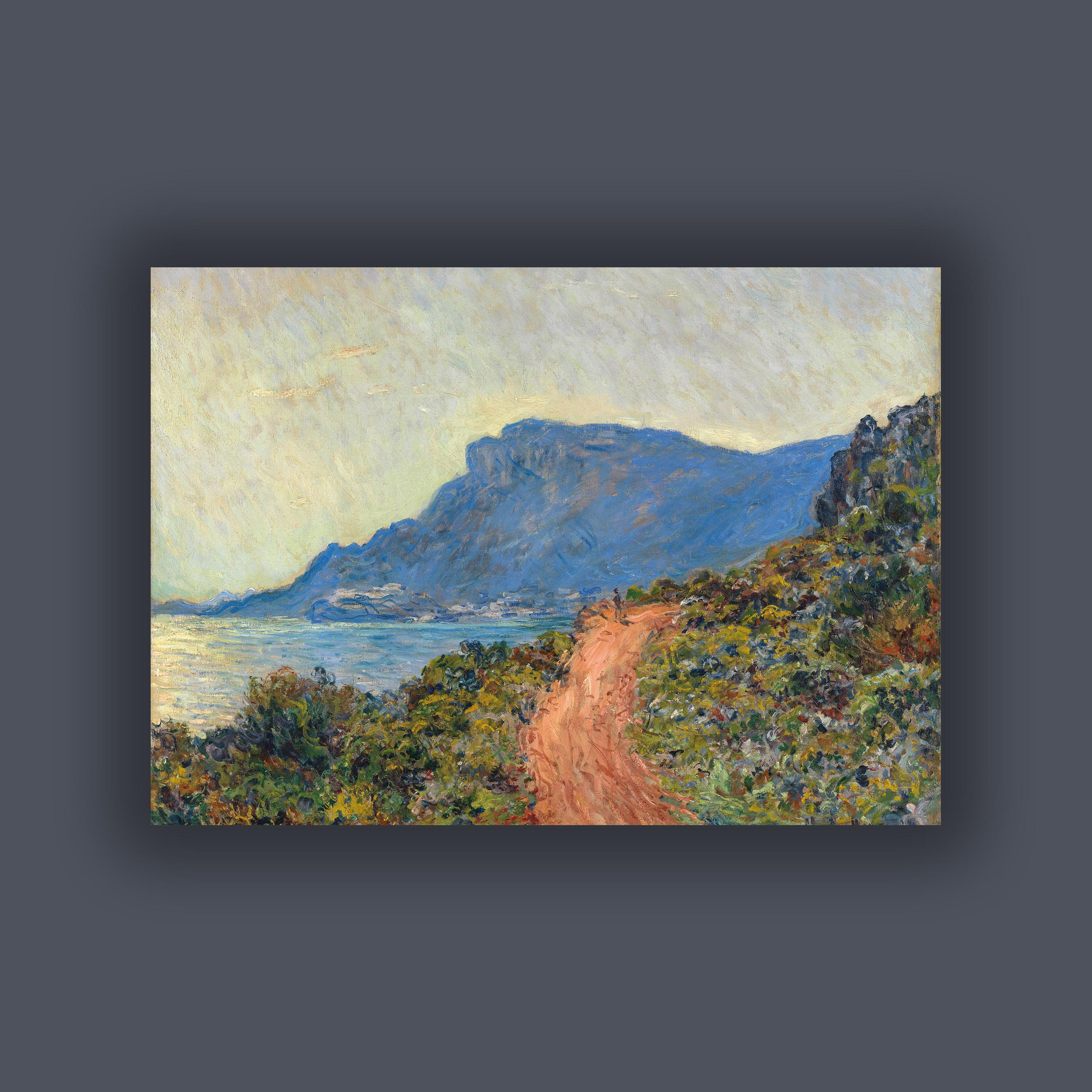 Claude Monet - Monako yakınlarındaki La Corniche Poster