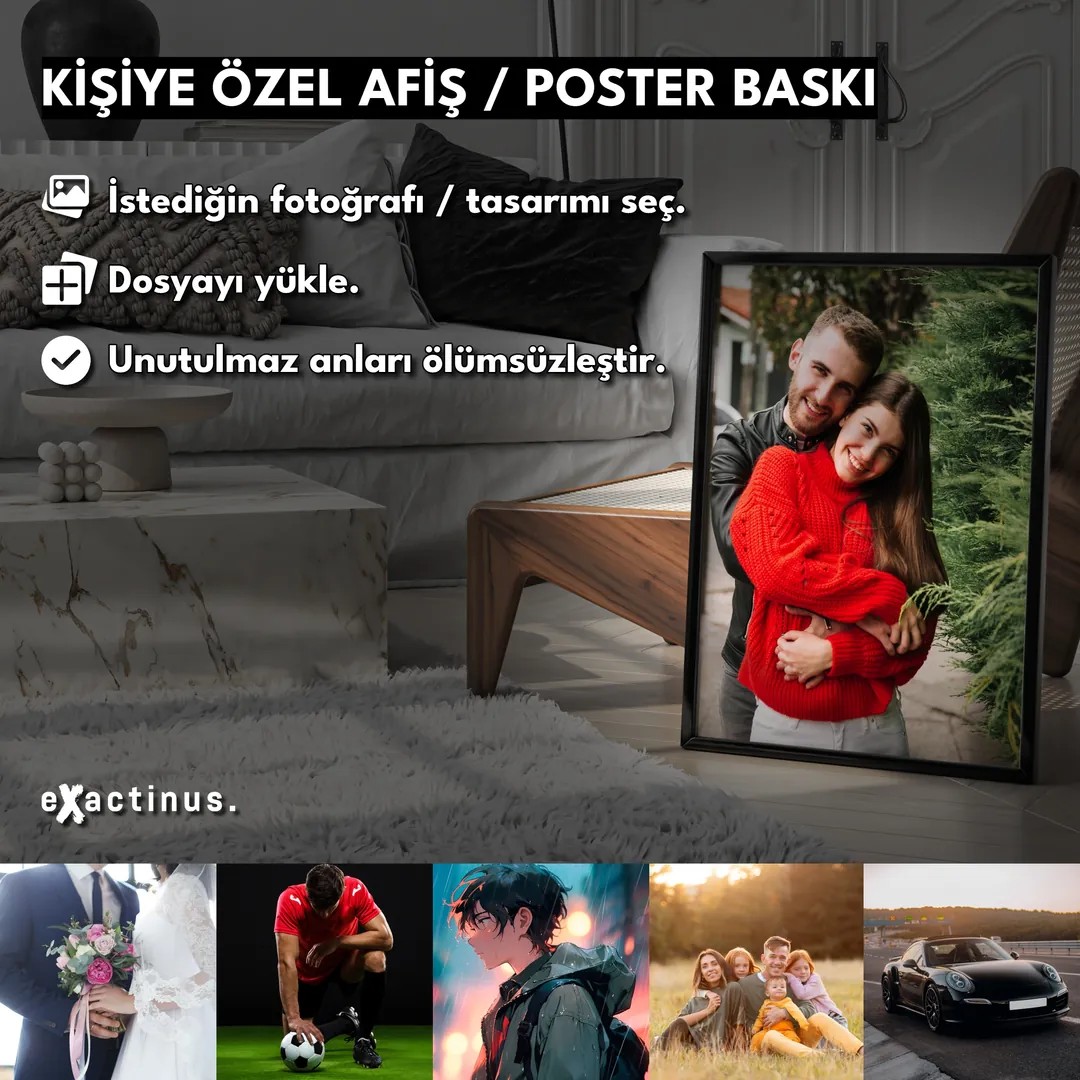 Kişiye Özel Afiş / Poster Baskı