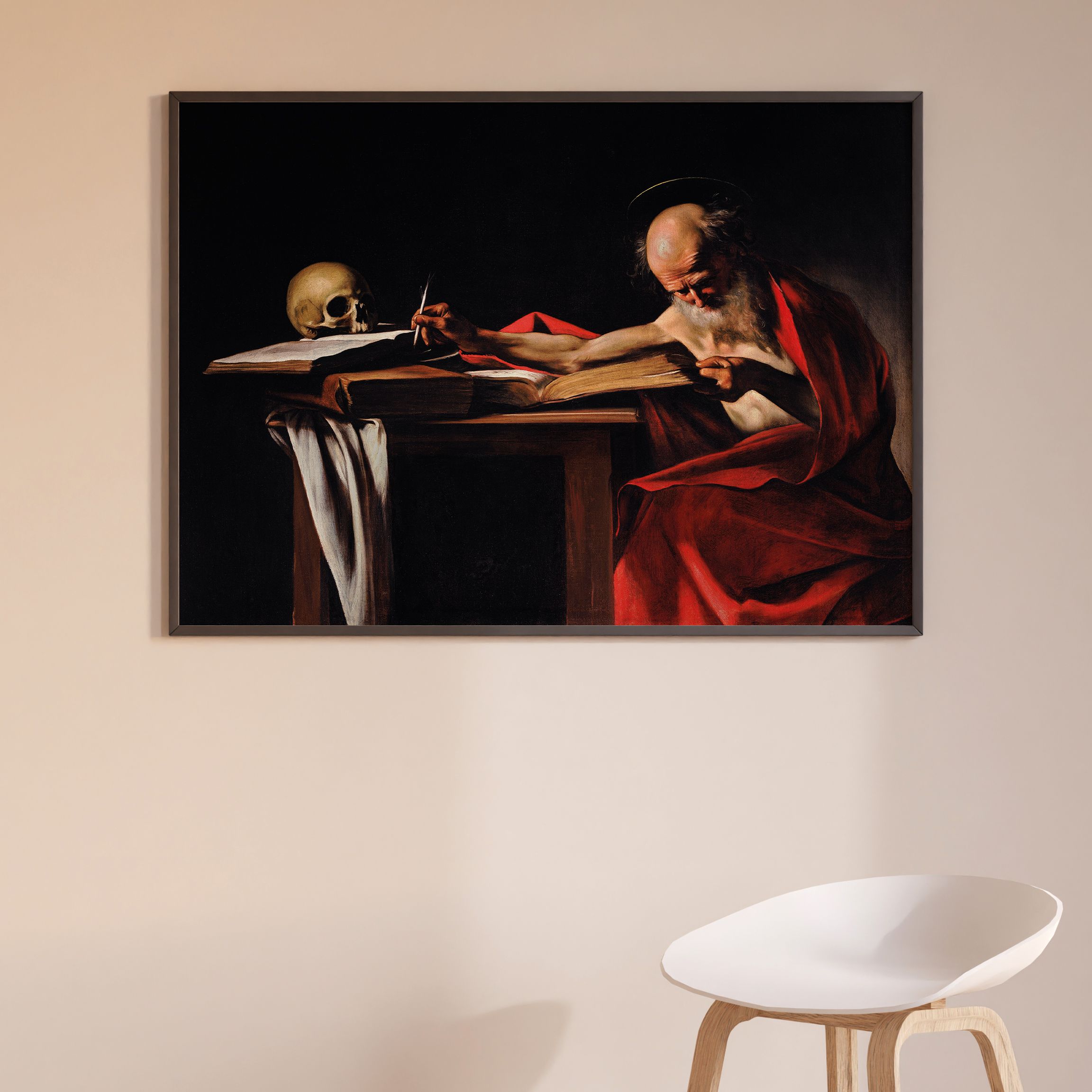 Caravaggio - Saint Jerome Posteri