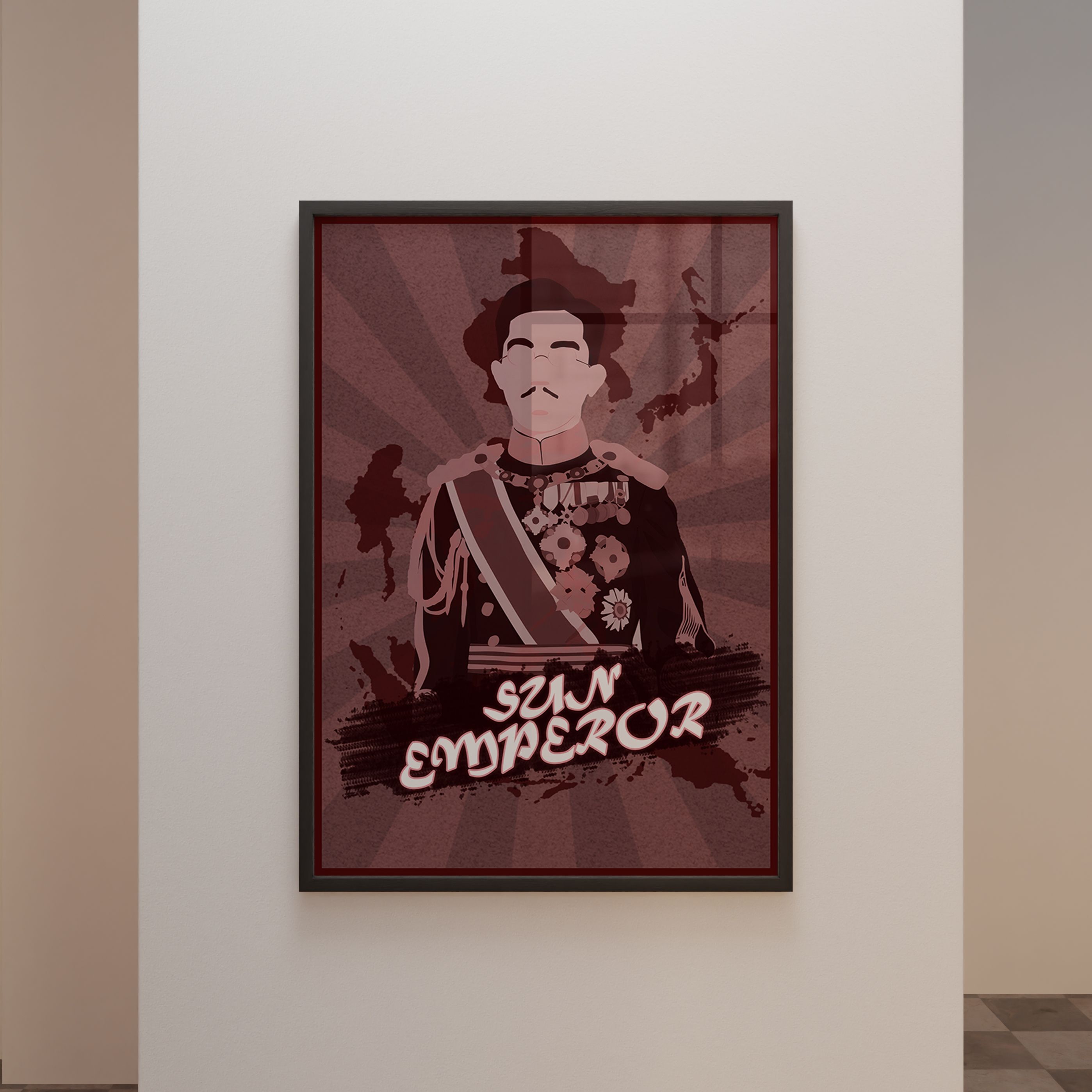 Hirohito Propaganda Posteri