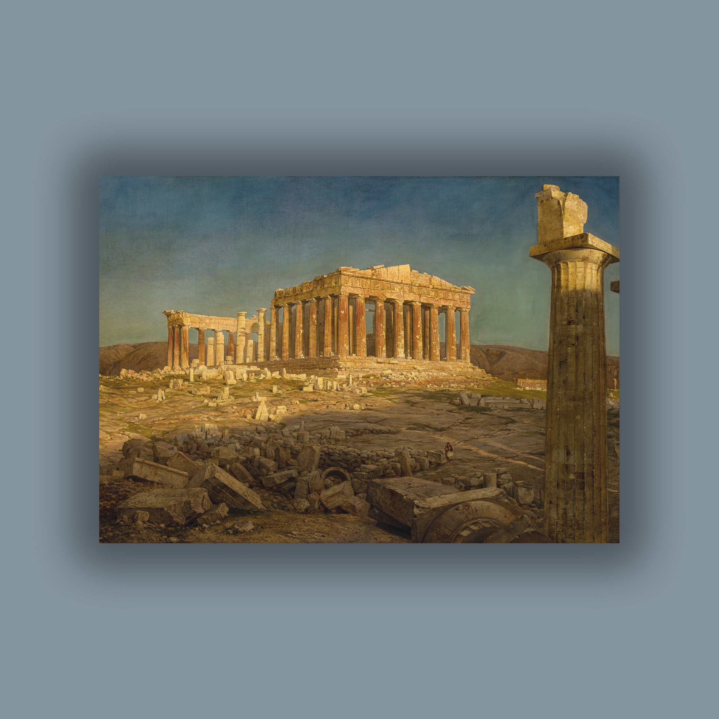 Frederic Edwin Church - Partenon Poster