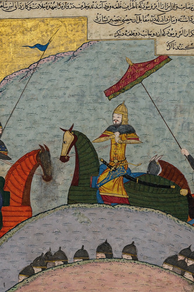Zafername - Timur'un Savaş Hazırlığı Minyatür Poster