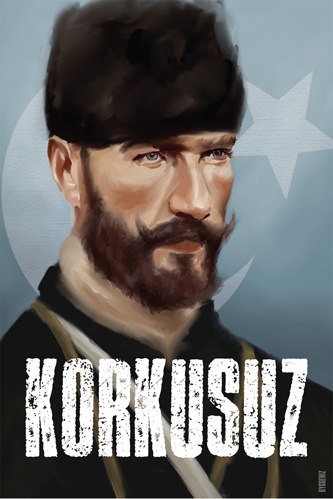 Binbaşı Mustafa Kemal - Korkusuz (Fearless) Özel Poster