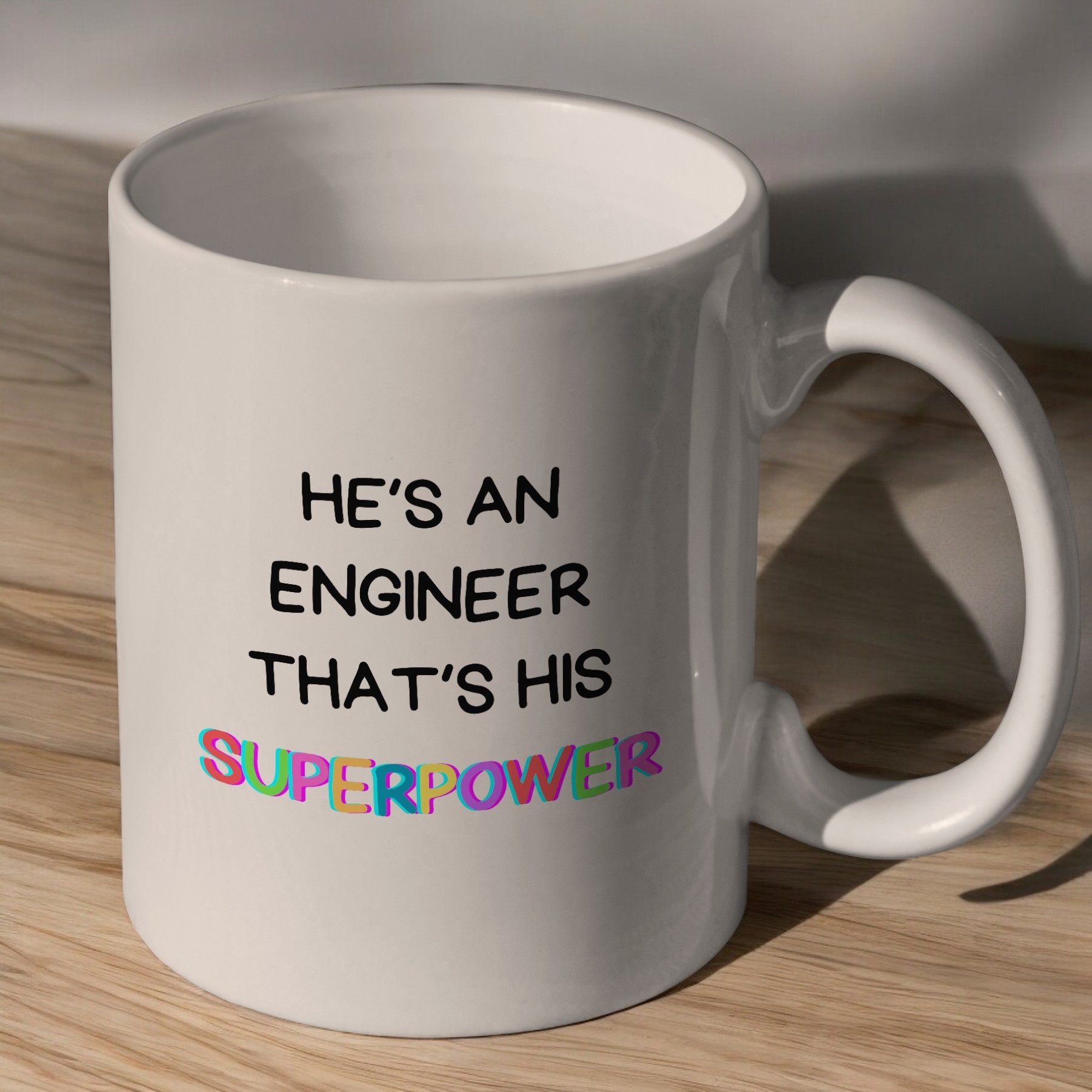 ''He's an Engineer'' Kupa Bardak