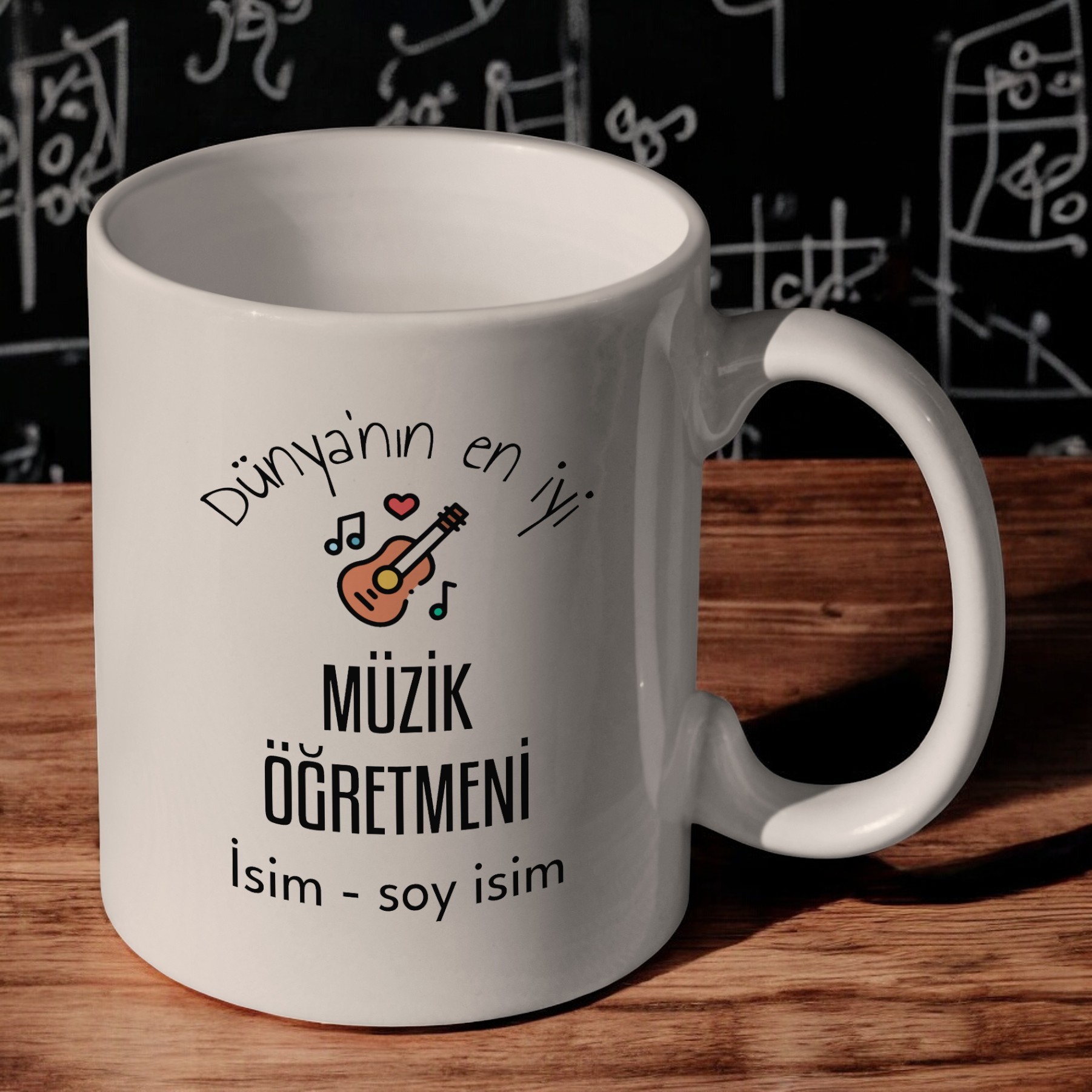 Dünyanın En İyi Müzik Öğretmeni Kupa Bardak