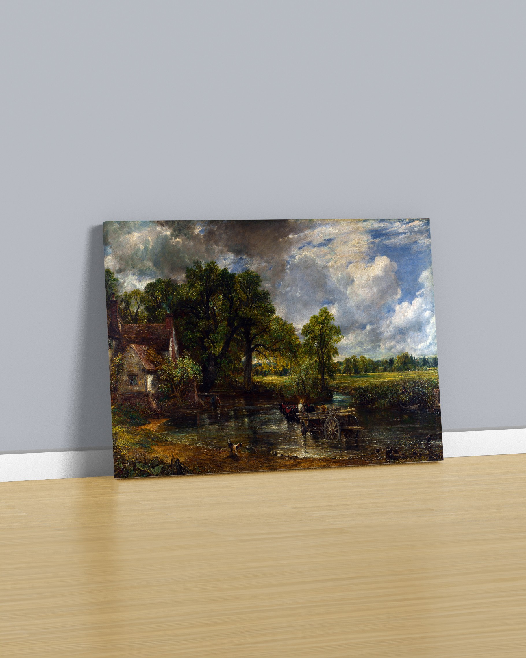 John Constable - Saman Arabası Kanvas Tablo