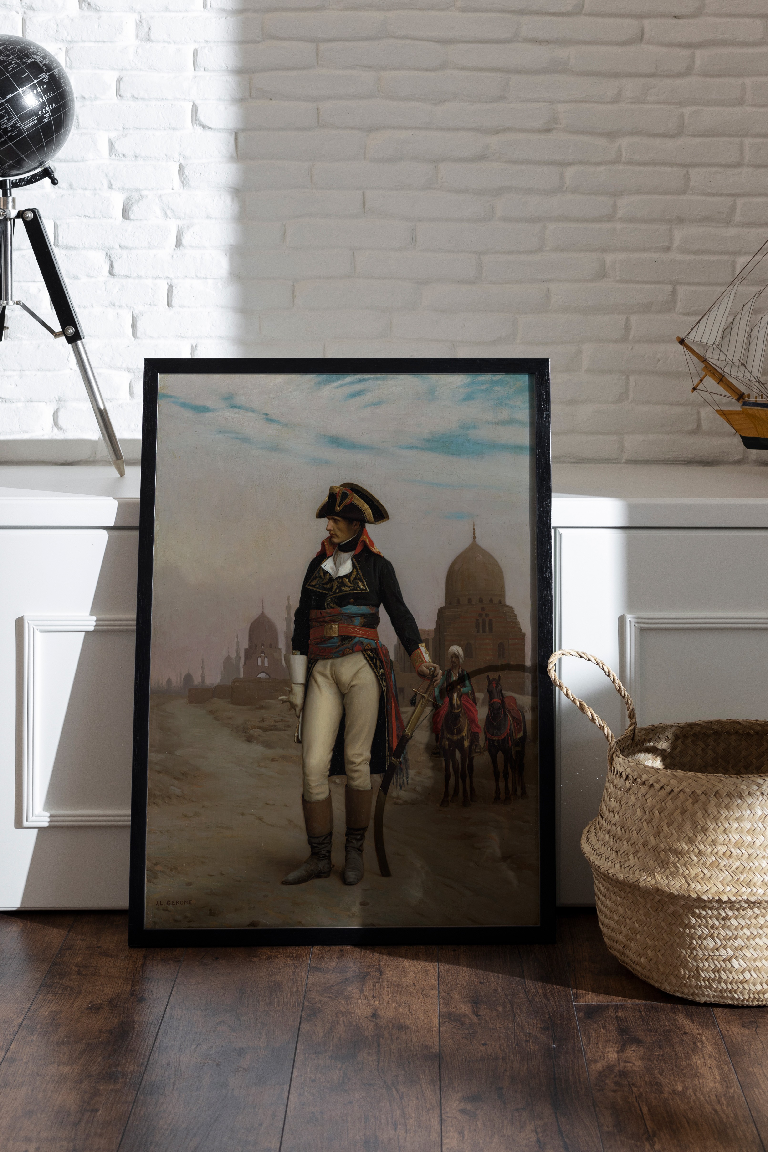 Jean Leon Gerome - General Bonaparte Mısır’da Poster