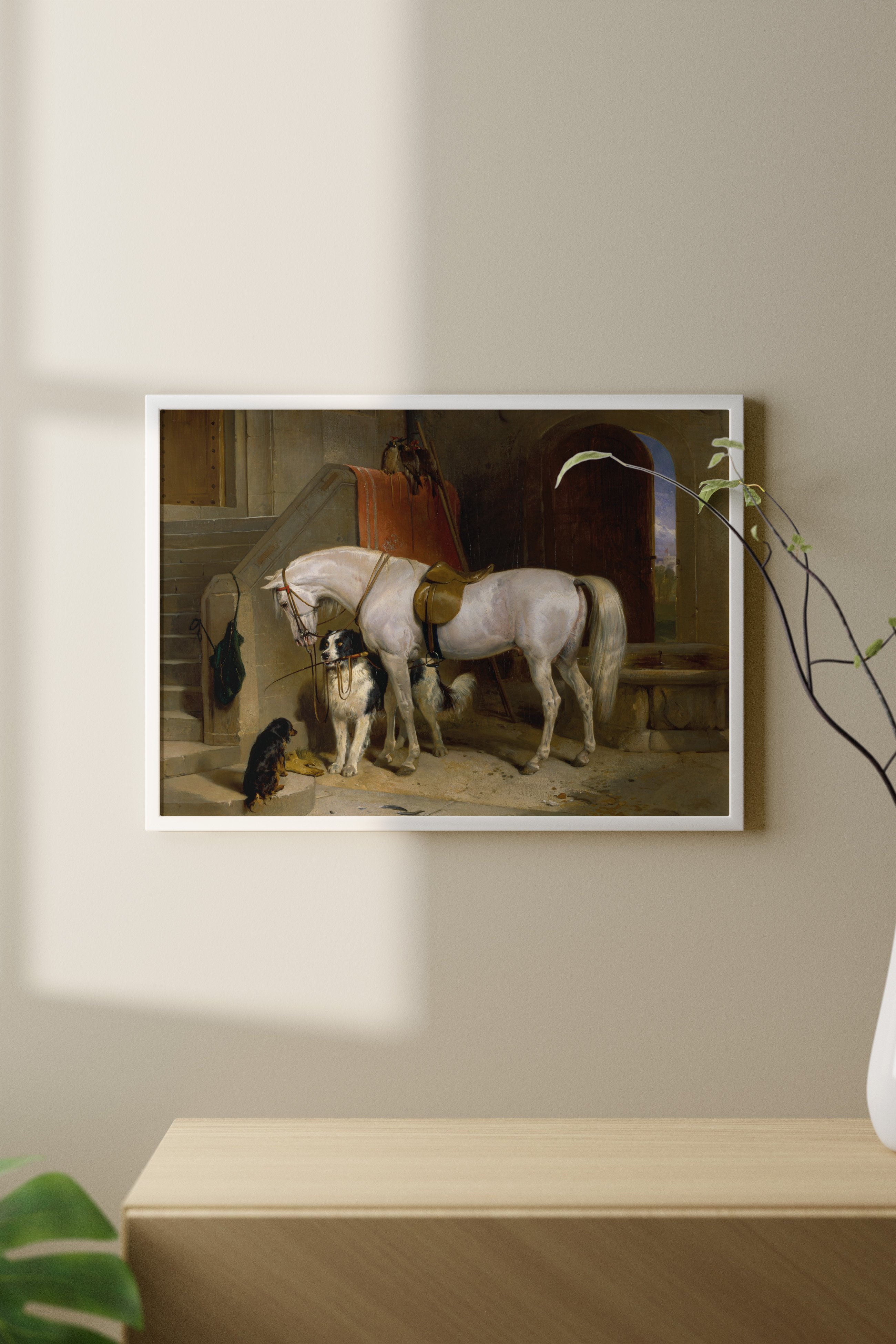 Edwin Landseer - Cambridge Prensi George'un Hayvanları Poster
