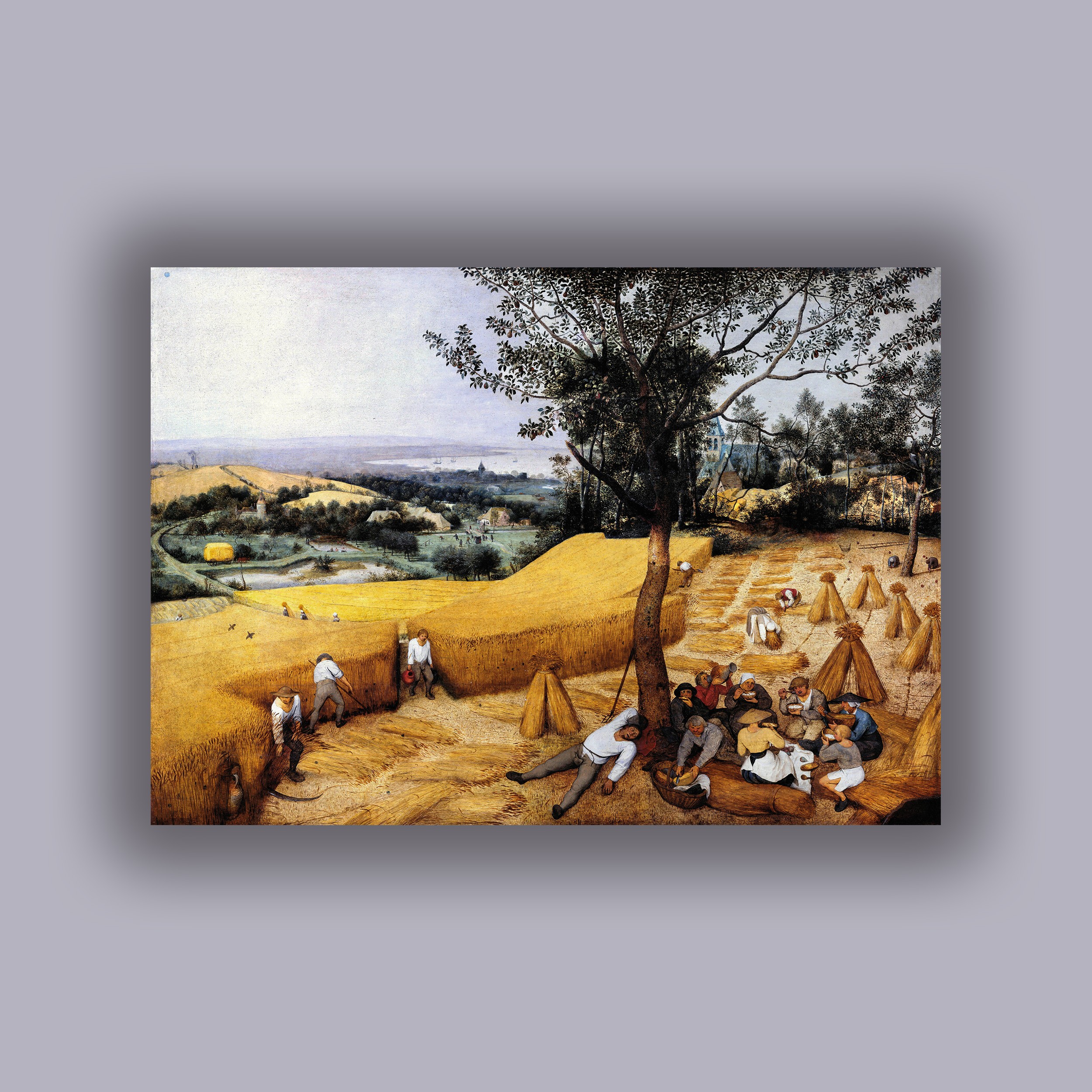 Pieter Brueghel - Hasat Zamanı Poster