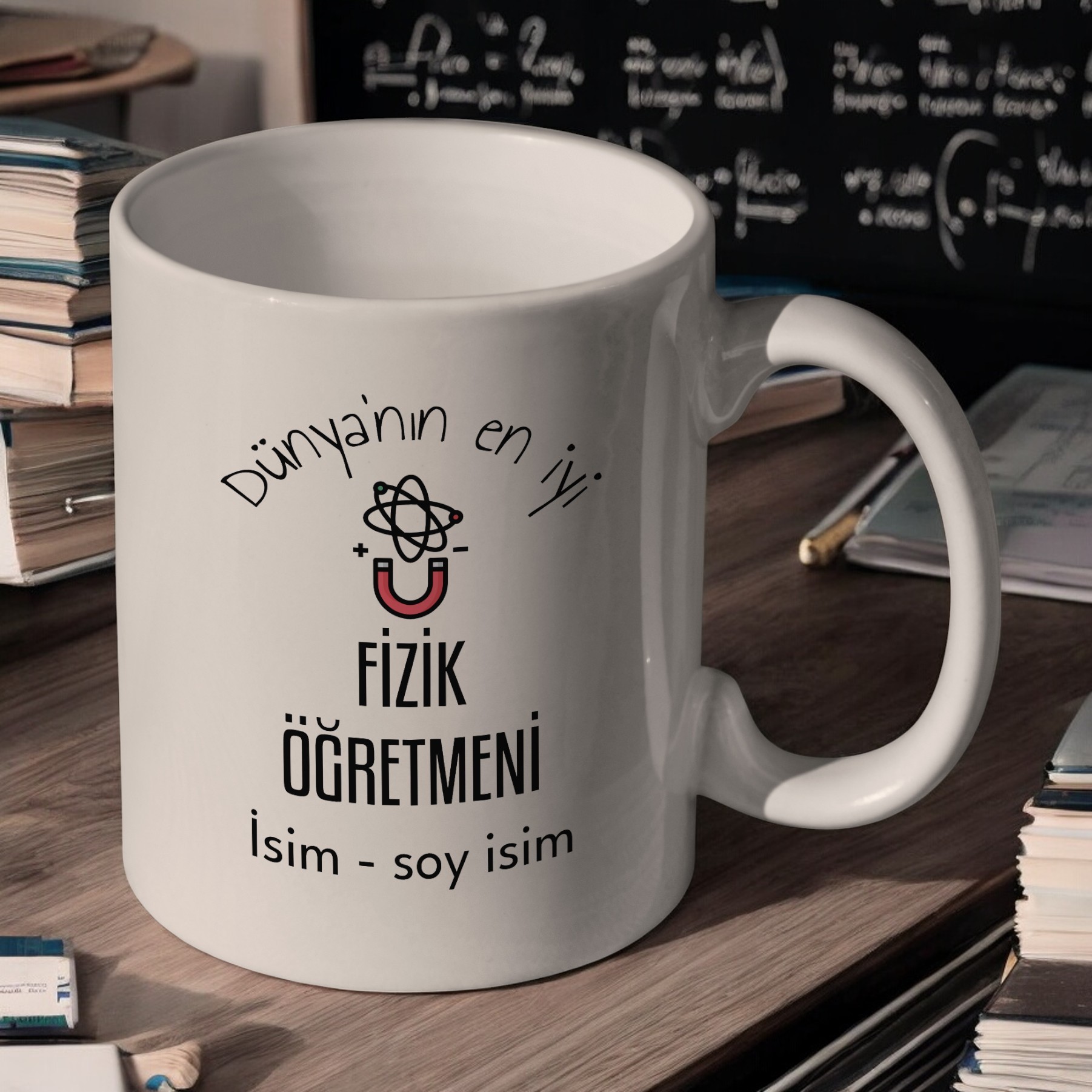 Dünyanın En İyi Fizik Öğretmeni Kupa Bardak