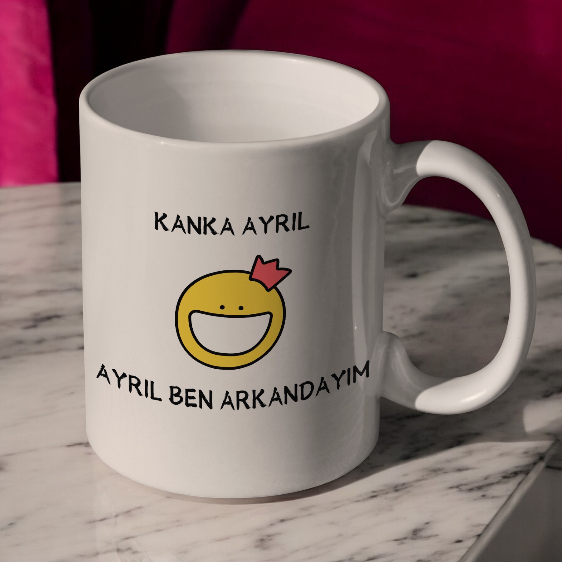 ''Kanka Ayrıl'' Kupa Bardak