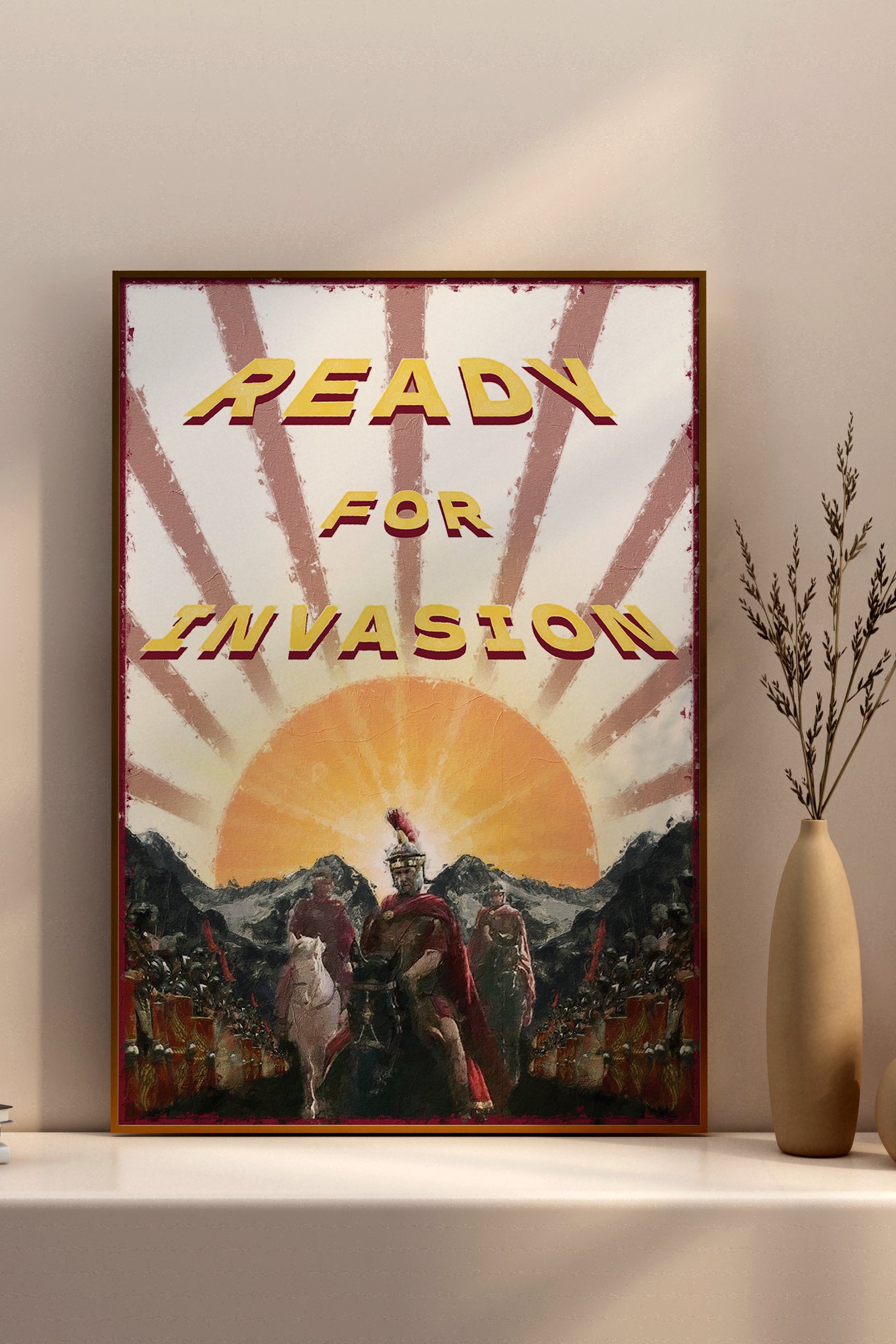 Jül Sezar - Roma Ordusu Propaganda Posteri