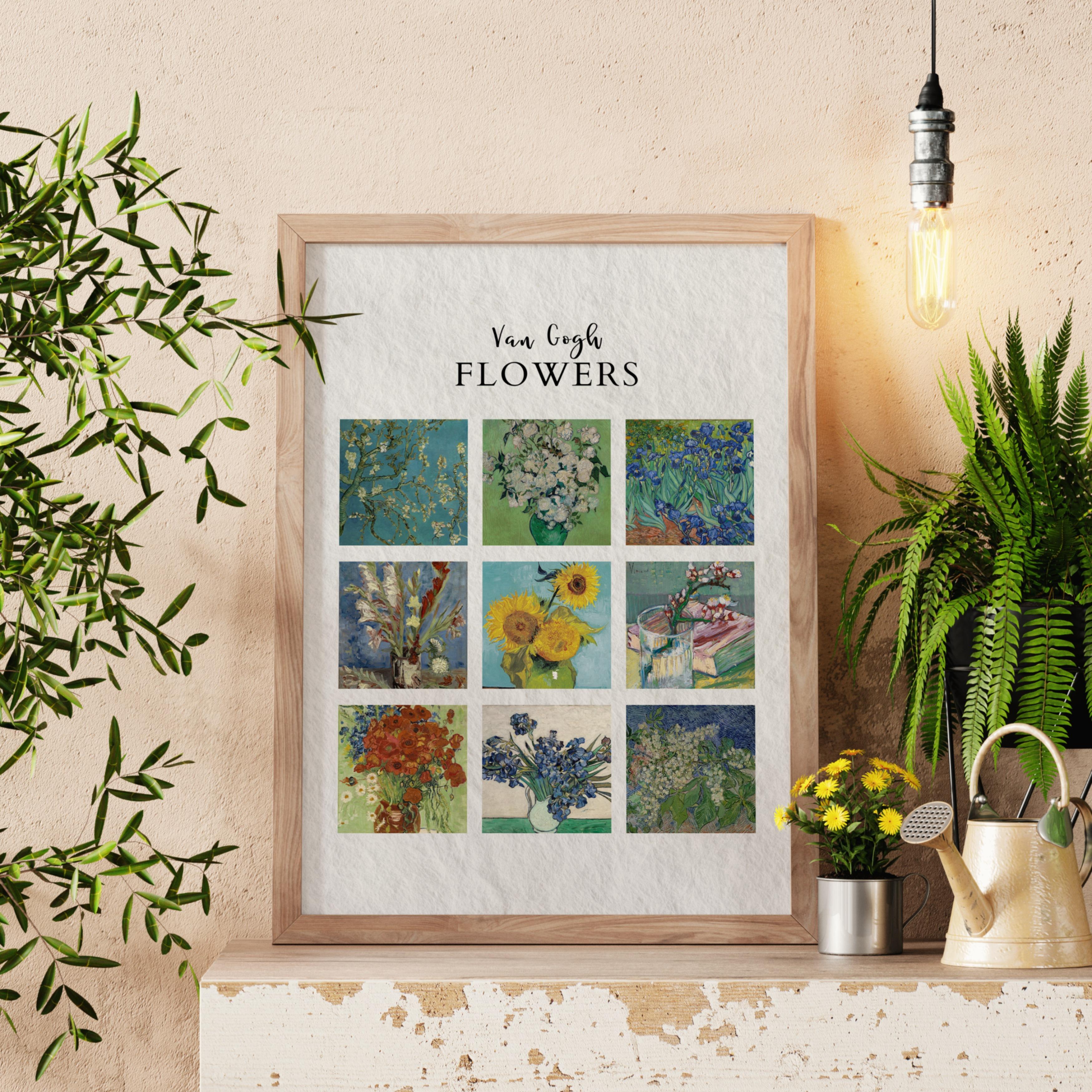 Van Gogh'un Çiçekleri Poster