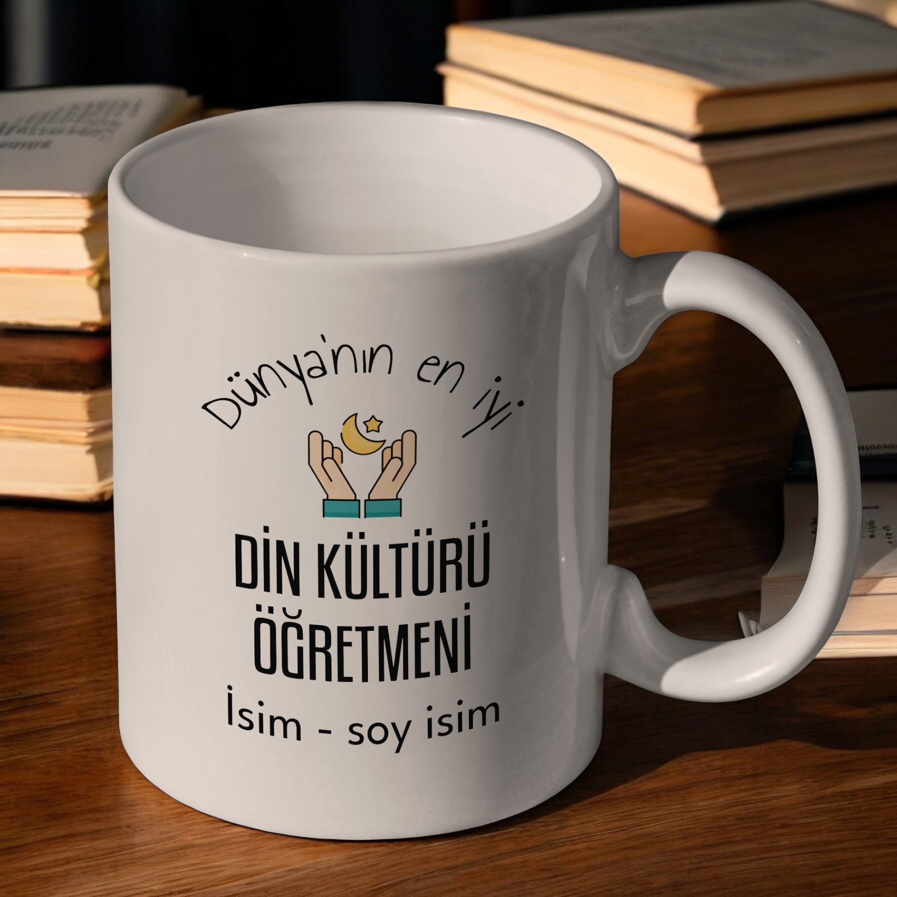 Dünyanın En İyi Din Kültürü Öğretmeni Kupa Bardak