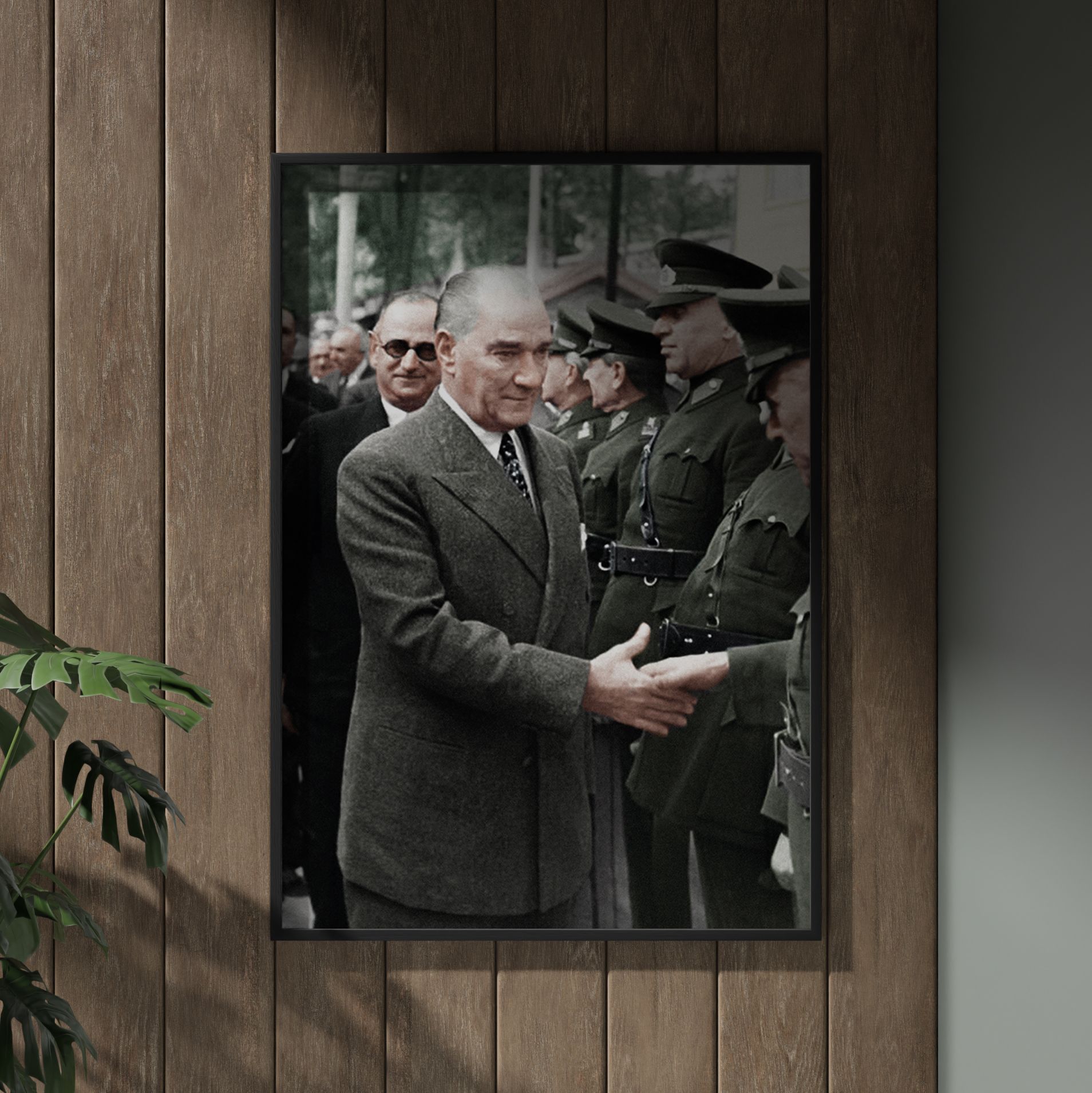 Mustafa Kemal Atatürk (Ankara, 1936) Renklendirme Poster